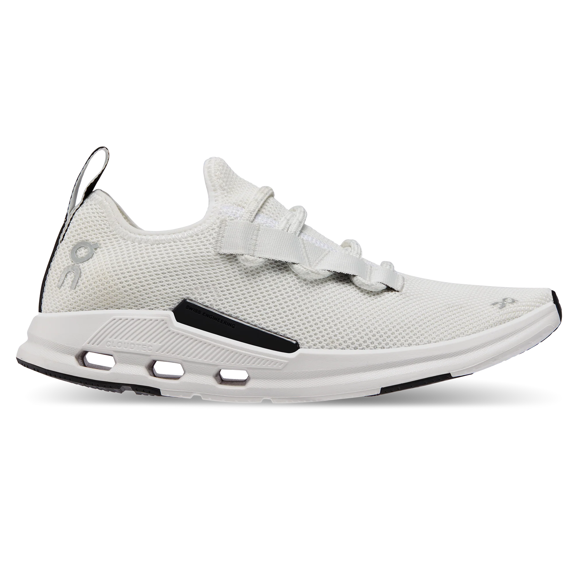 Women's On Cloudeasy, Undyed-White/Black, 10 B Medium