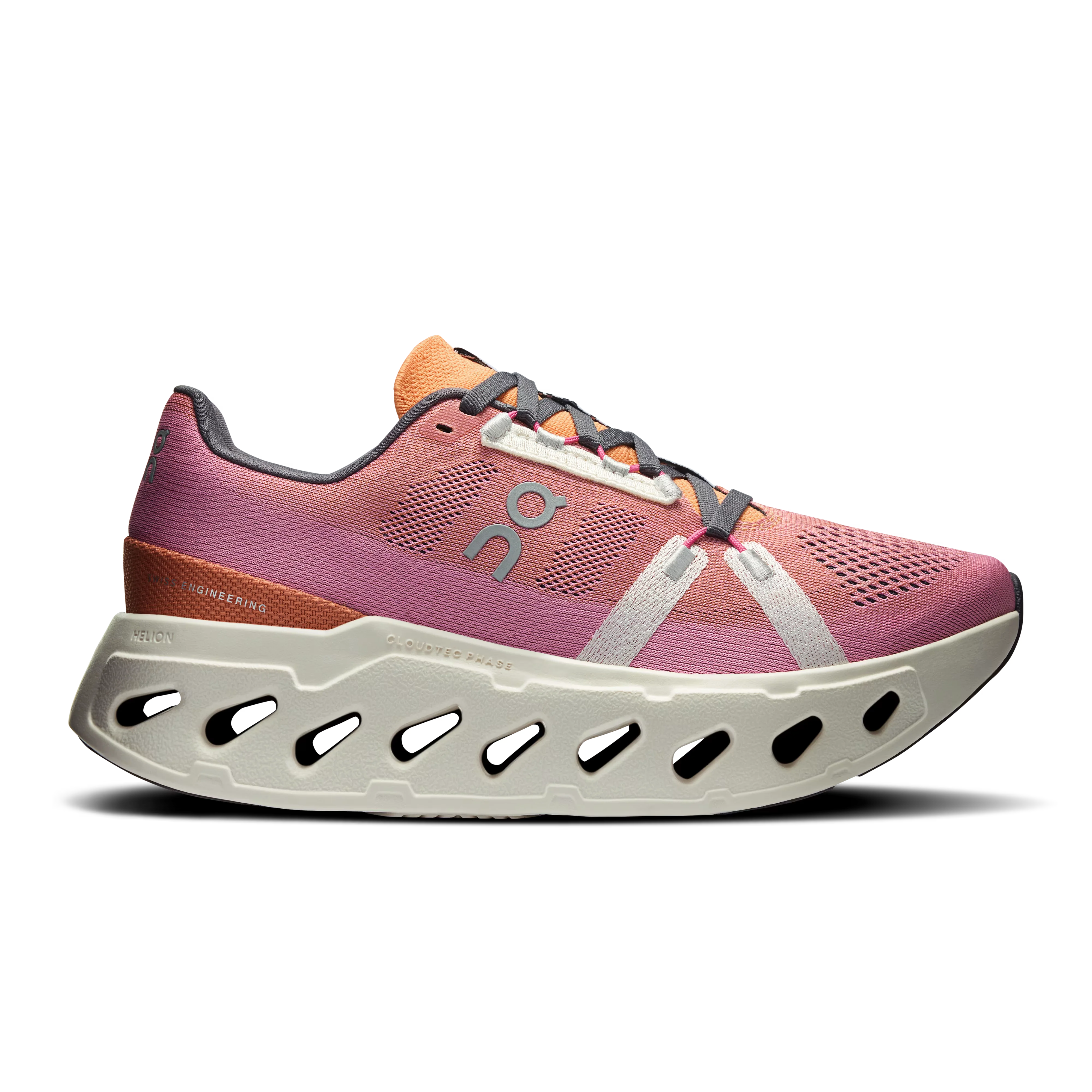 Women's On Cloudeclipse, Tangerine/Ivory, 9 B Medium