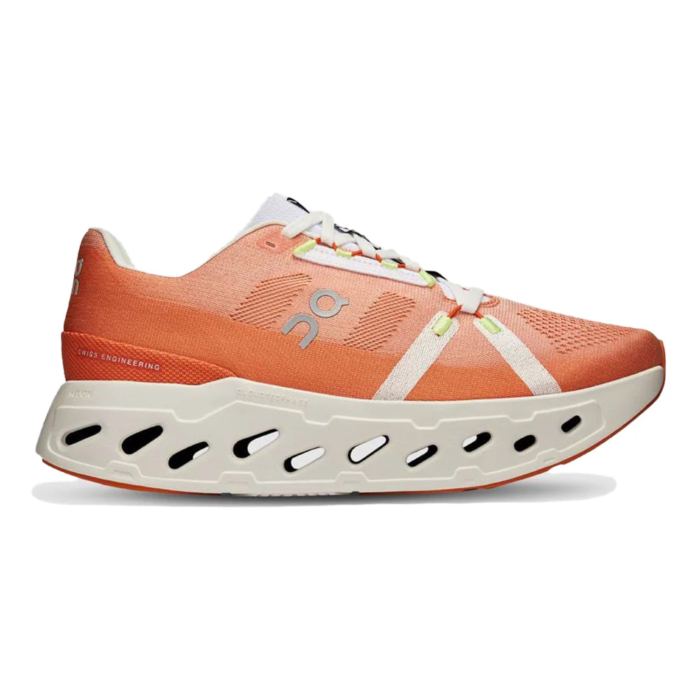 Women's On Cloudeclipse, Flame/Ivory, 8 B Medium