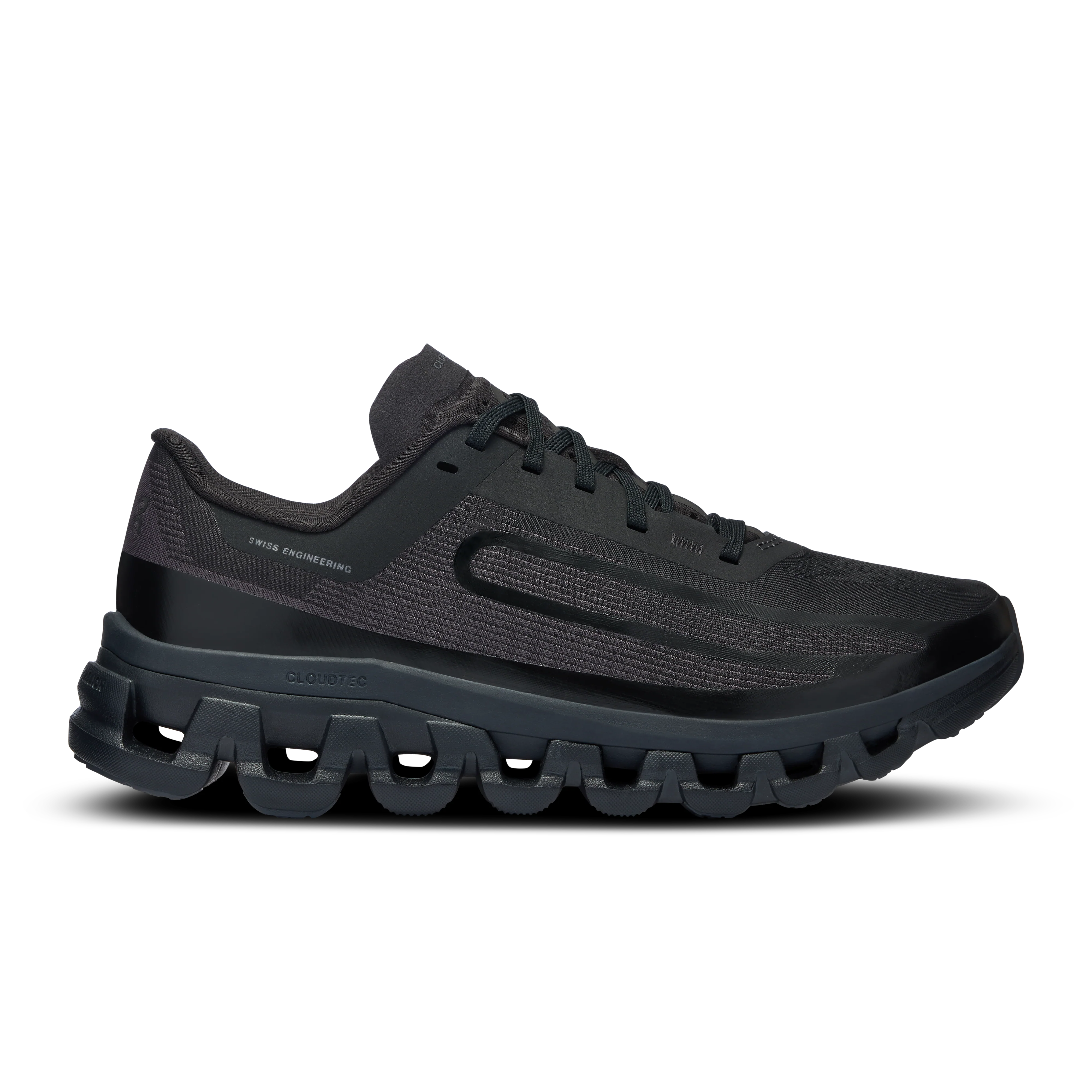 Women's On Cloudflow 4 IKON, Magnet/Black, 10.5 B Medium