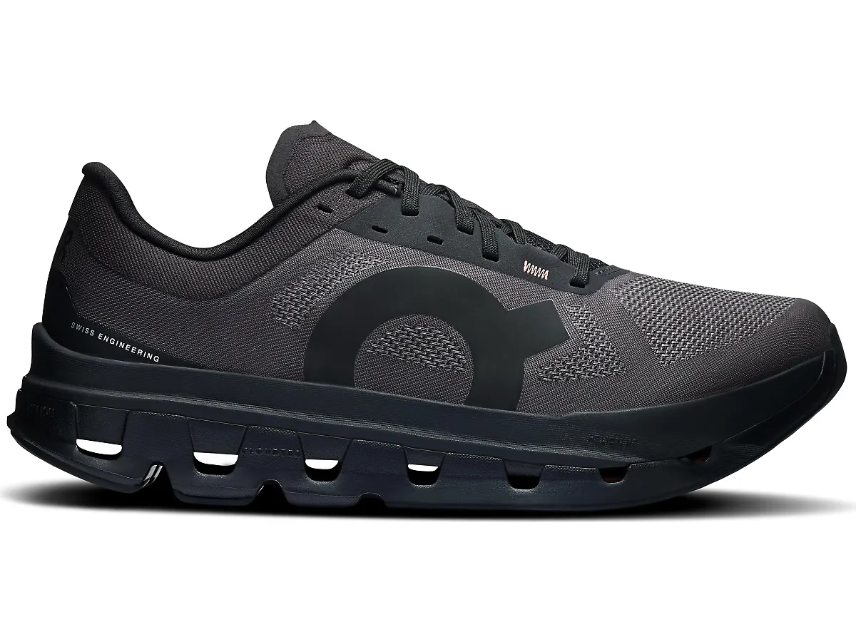 Women's On Cloudflow 5, Black/Black, 8.5 B Medium