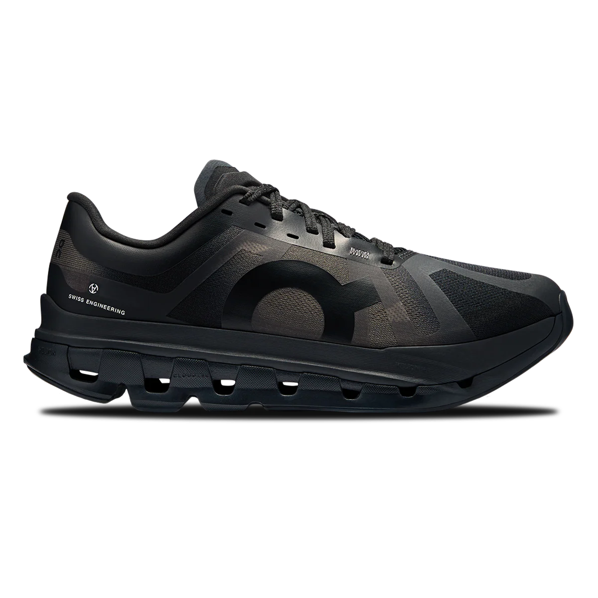 Women's On Cloudflow 5 Slam Jam, Gull/Black, 9 B Medium