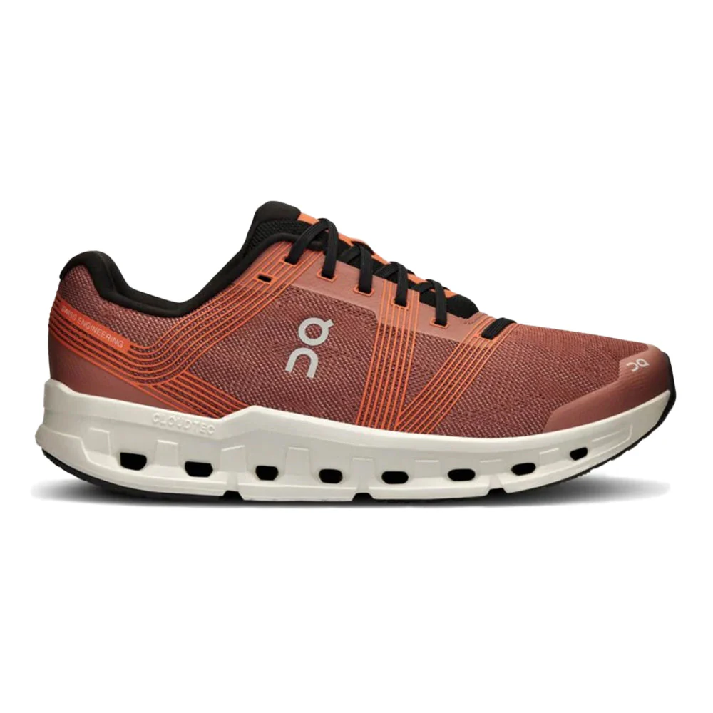 Women's On Cloudgo, Mahogany/Ivory, 10 D Wide