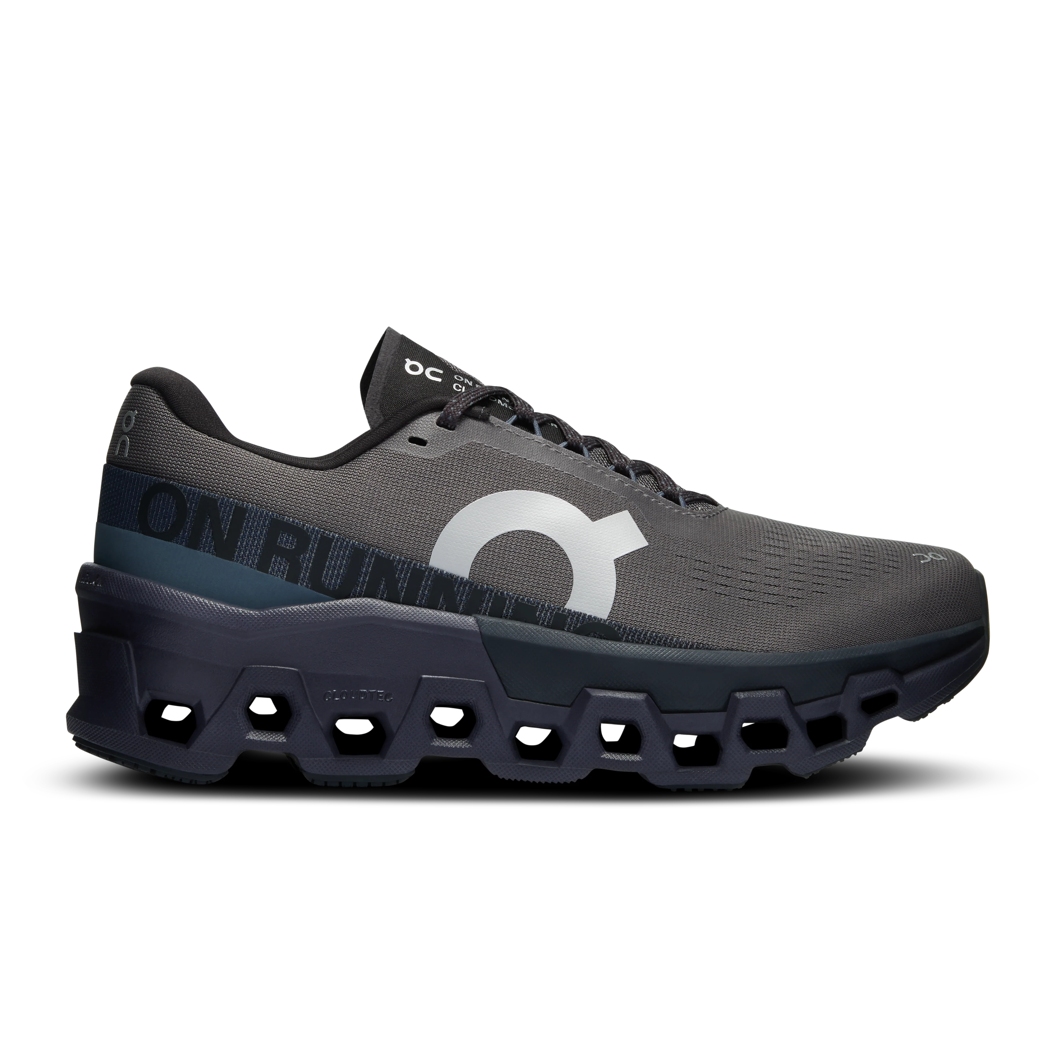 Women's On Cloudmonster 2, Asphalt/Iron, 10.5 B Medium