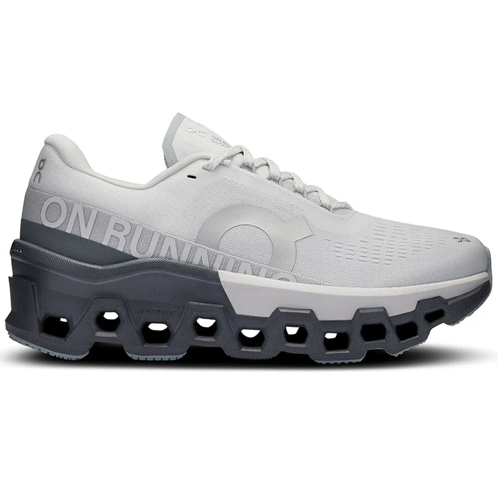 Women's On Cloudmonster 2, Frost/Rock, 9.5 B Medium