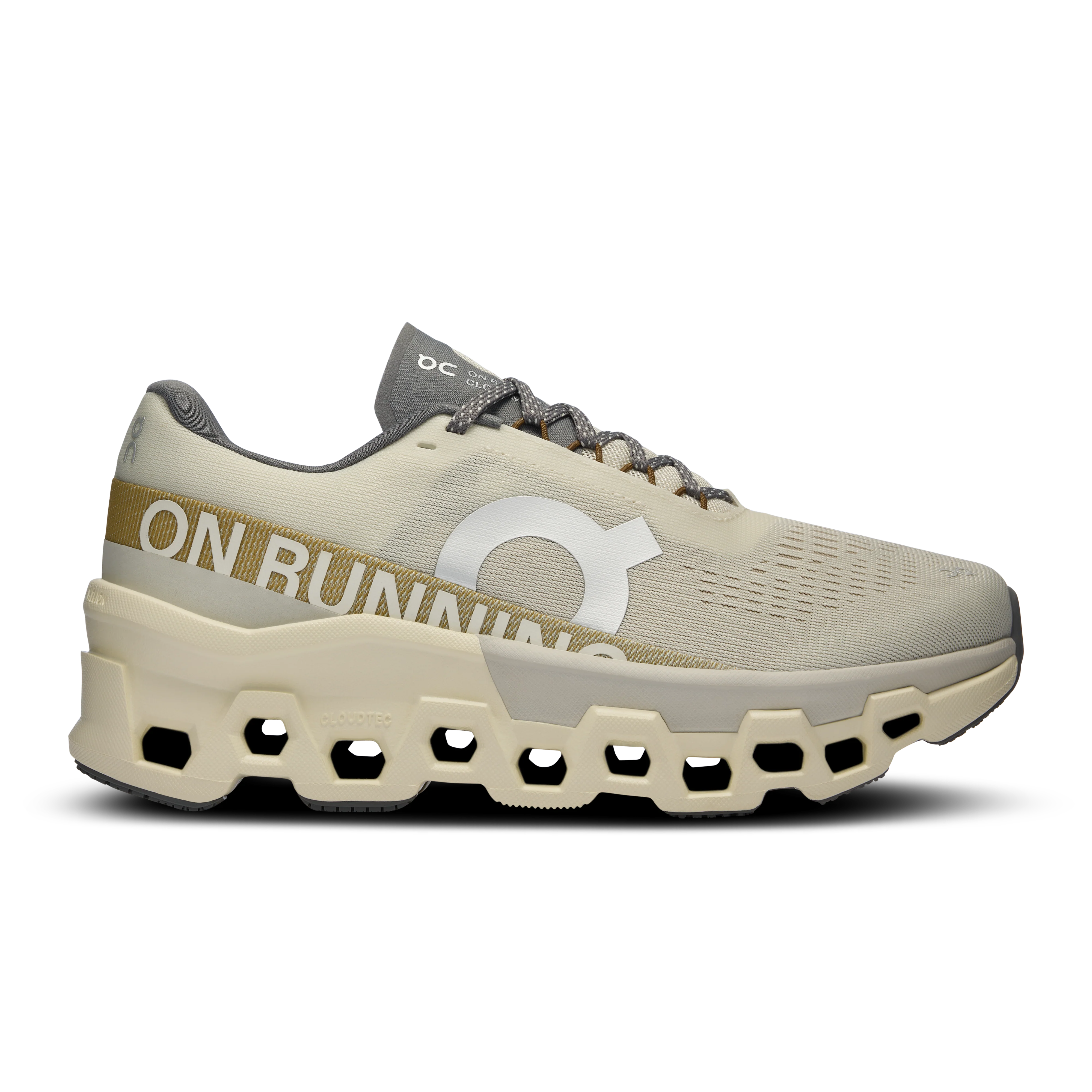 Women's On Cloudmonster 2, Cream/Ice, 6 B Medium