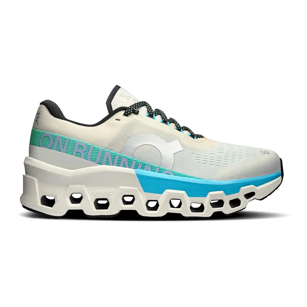Women's On Cloudmonster 2, Cream/Horizon, 6 B Medium