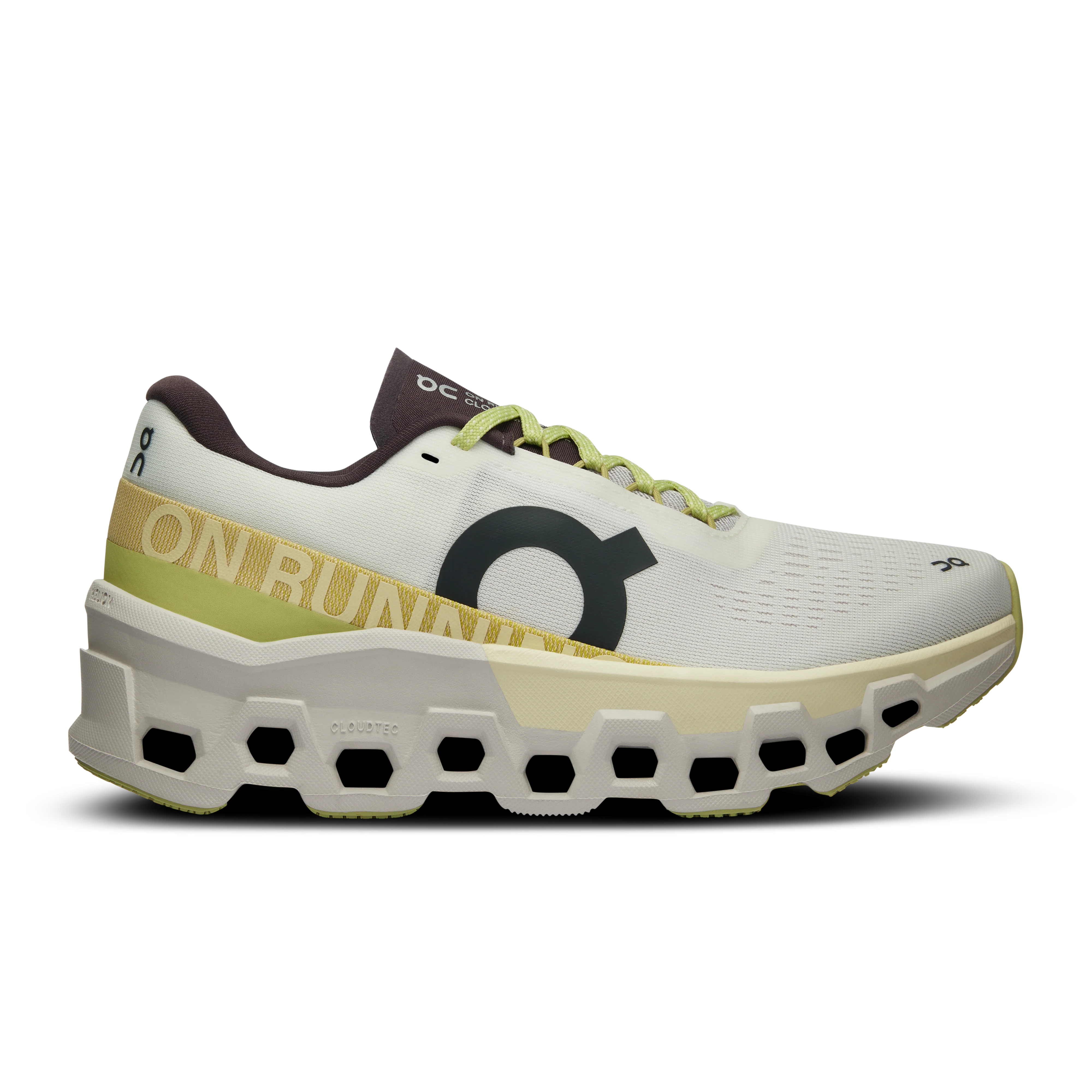 Women's On Cloudmonster 2, Undyed/Zest, 8 B Medium