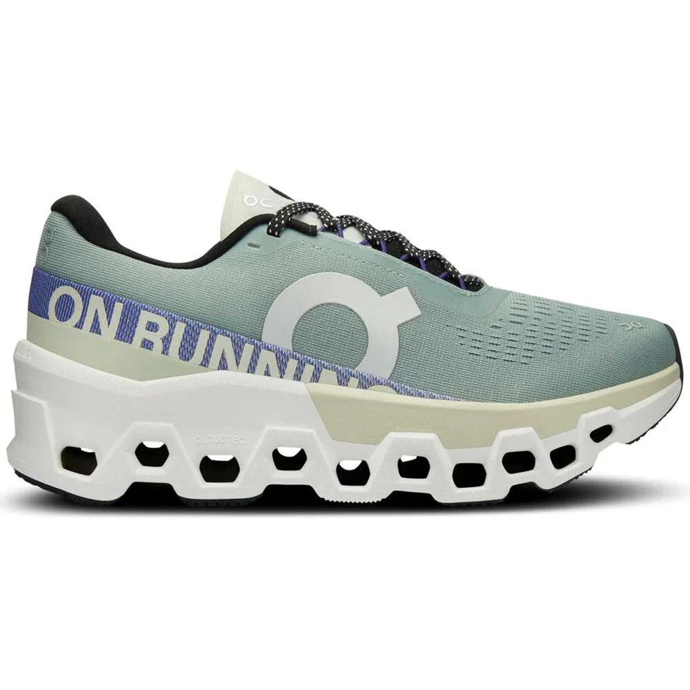 Women's On Cloudmonster 2, Mineral/Aloe, 11 B Medium
