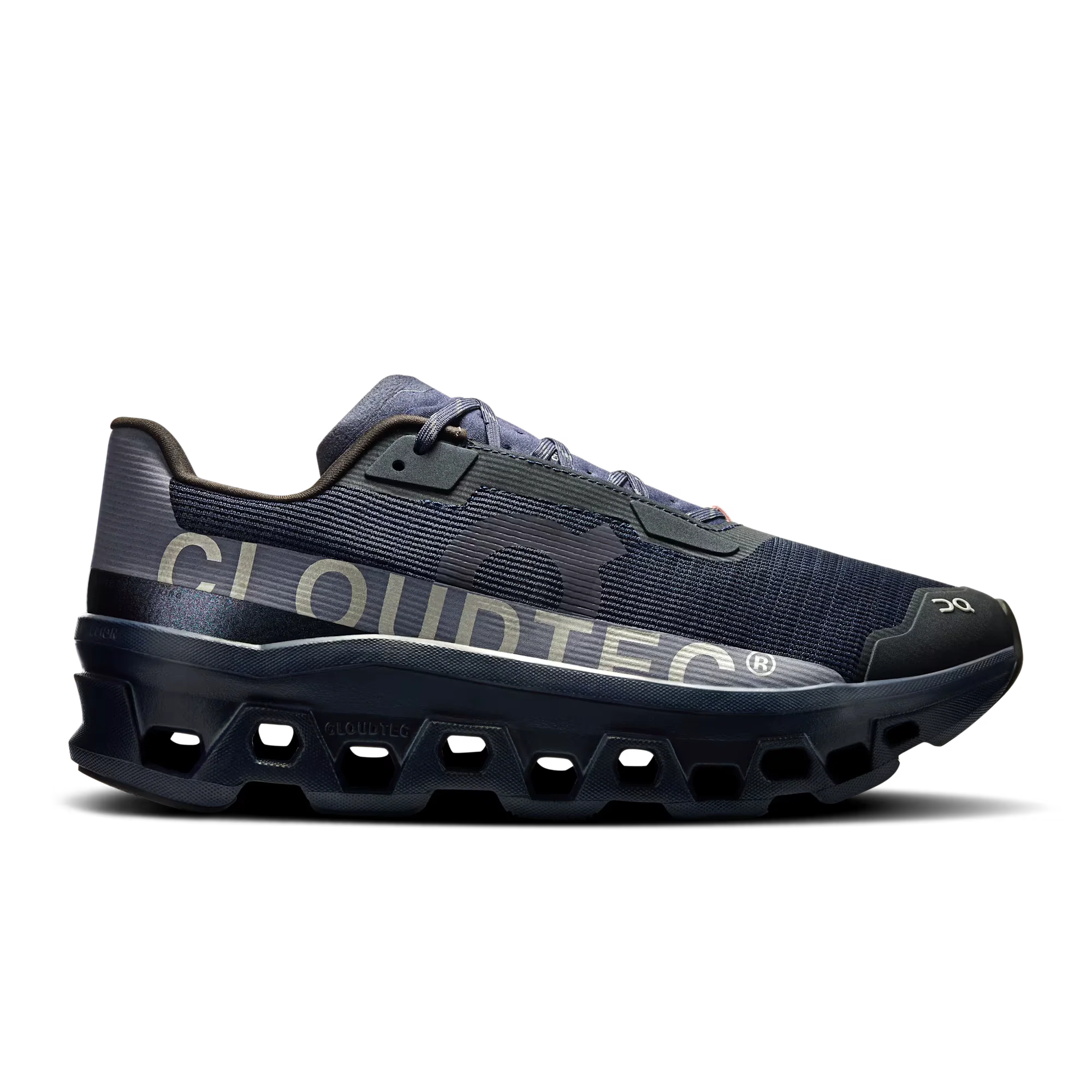 Women's On Cloudmonster Void Atmos, Midnight/Blossom, 7.5 B Medium