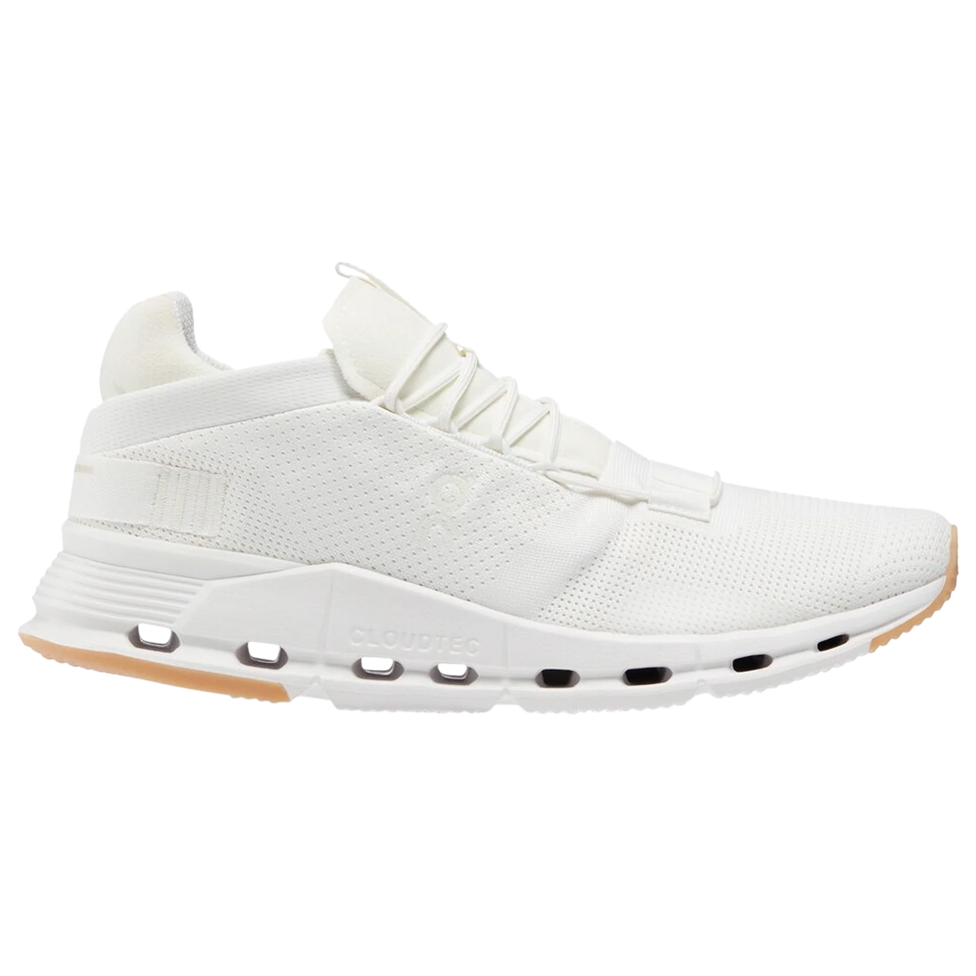 Women's On Cloudnova, Undyed-White/White, 5.5 B Medium