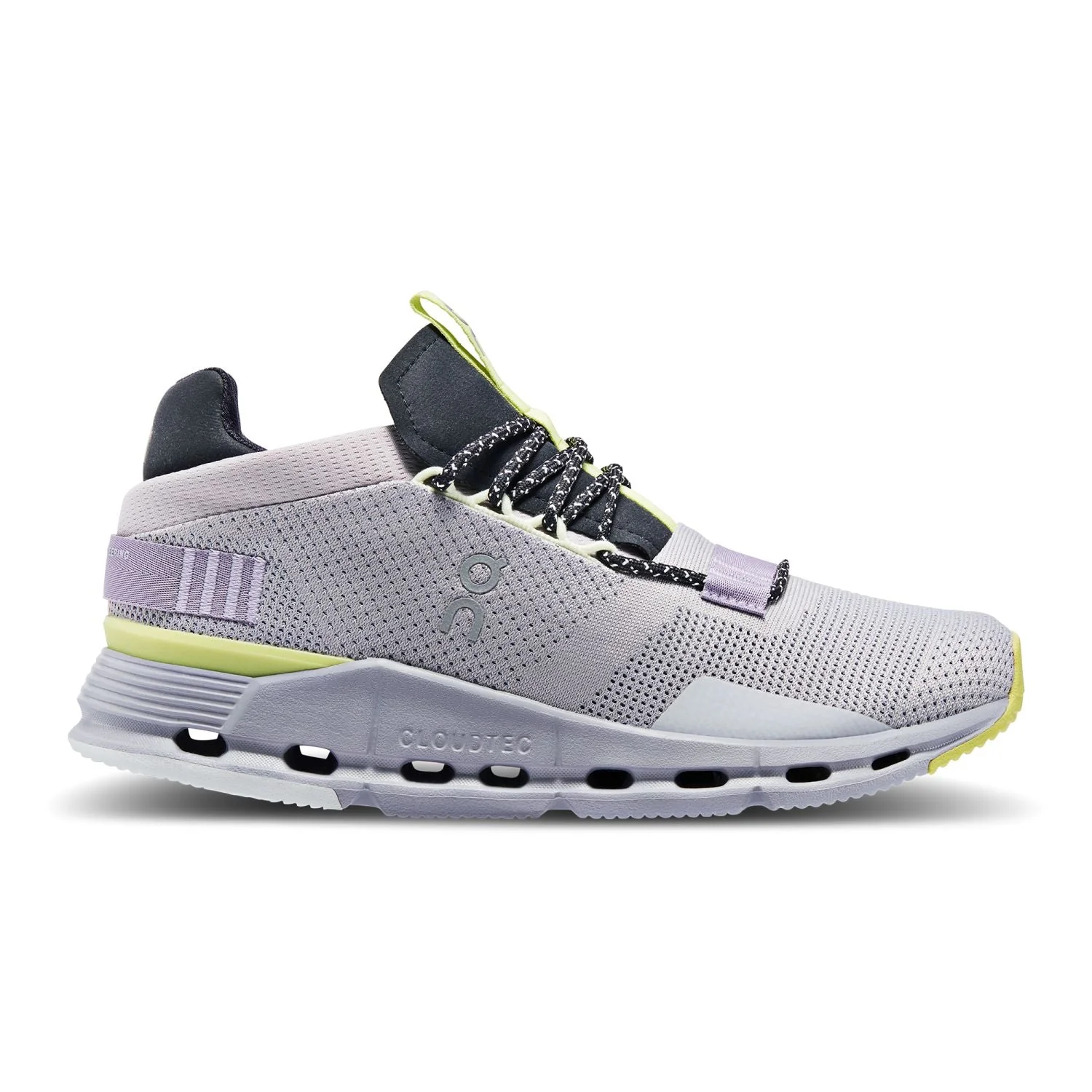 Women's On Cloudnova, Pearl/Zest, 9 B Medium