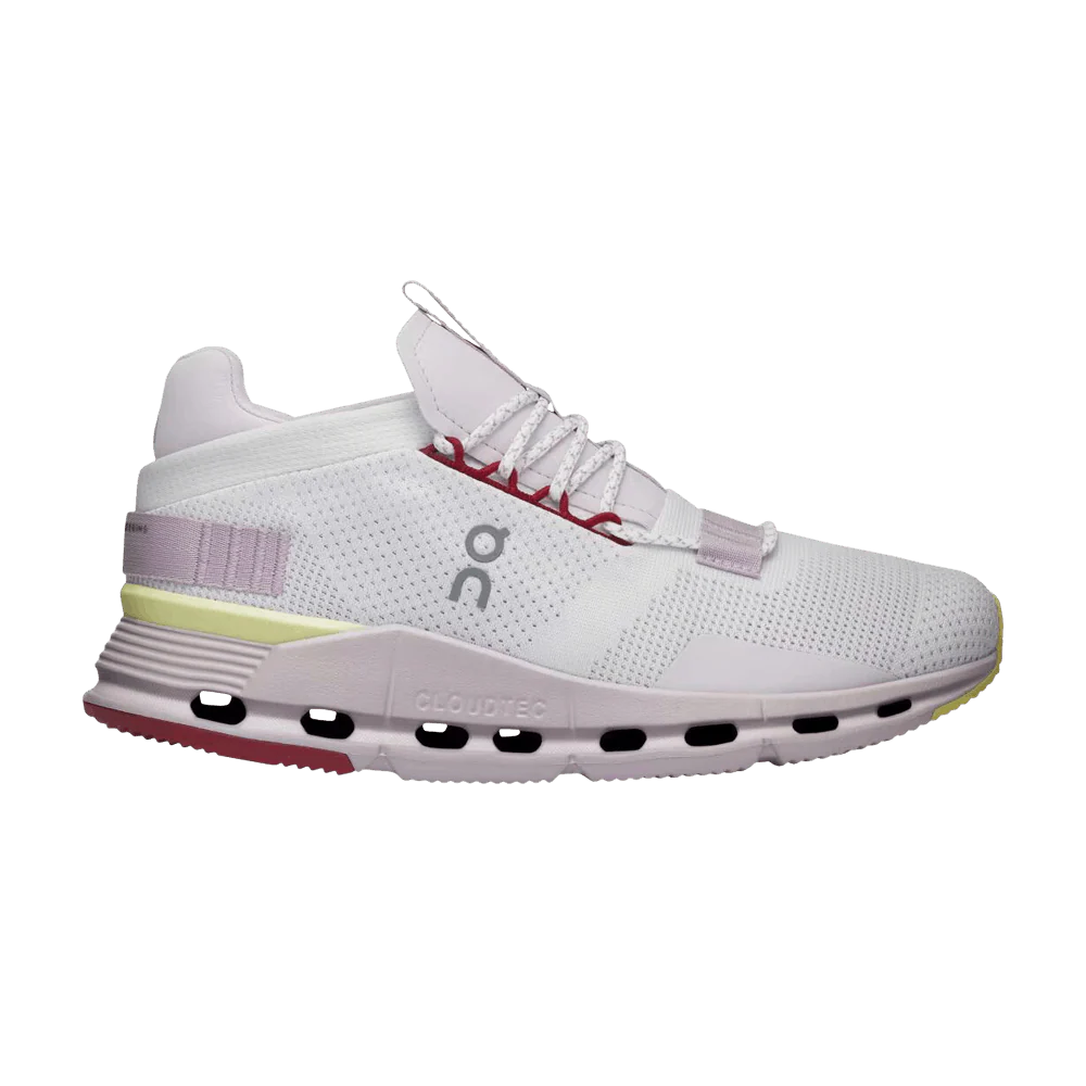 Women's On Cloudnova, Undyed-White/Fade, 6 B Medium