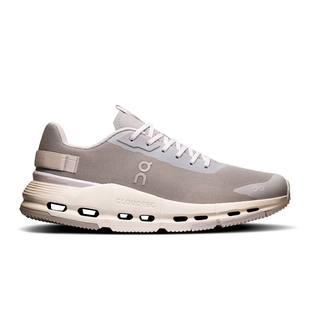 Women's On Cloudnova Form 2, Fog/Lavender, 9.5 B Medium