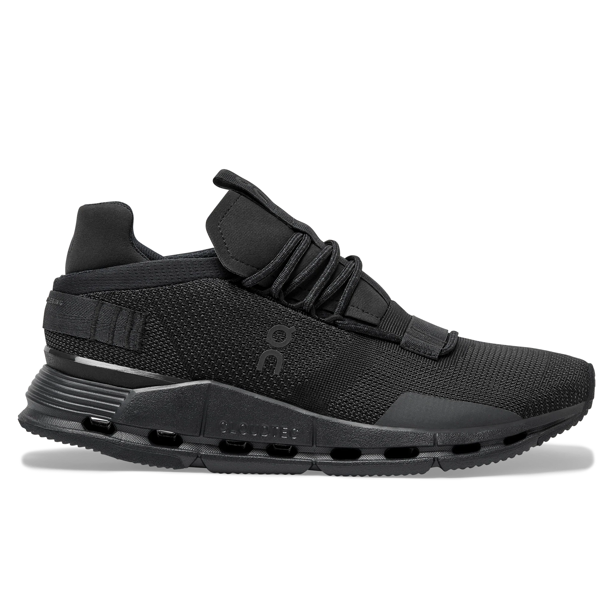 Women's On Cloudnova X, Black/Eclipse, 7 B Medium