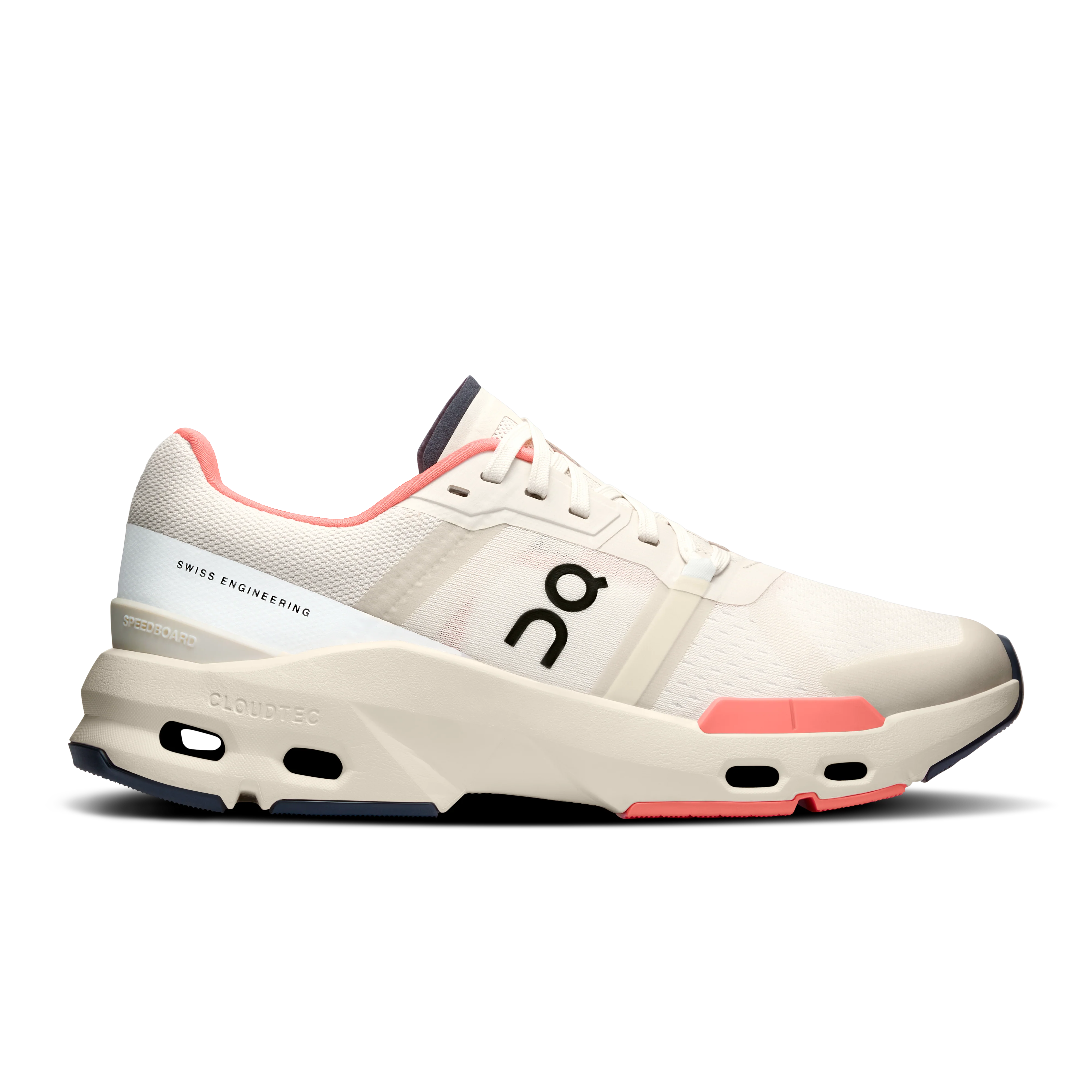 Women's On Cloudpulse, Cream/Salmon, 5.5 B Medium
