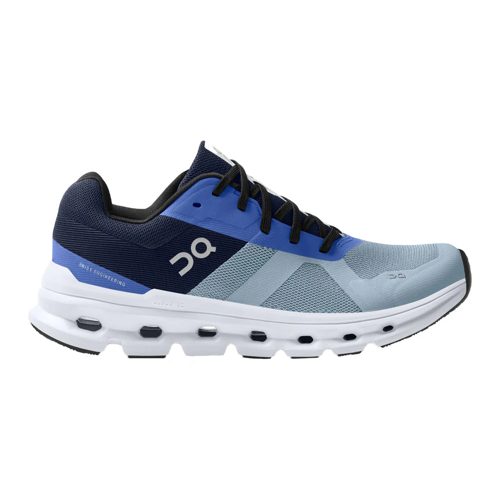 Women's On Cloudrunner, Chambray/Midnight, 8.5 B Medium
