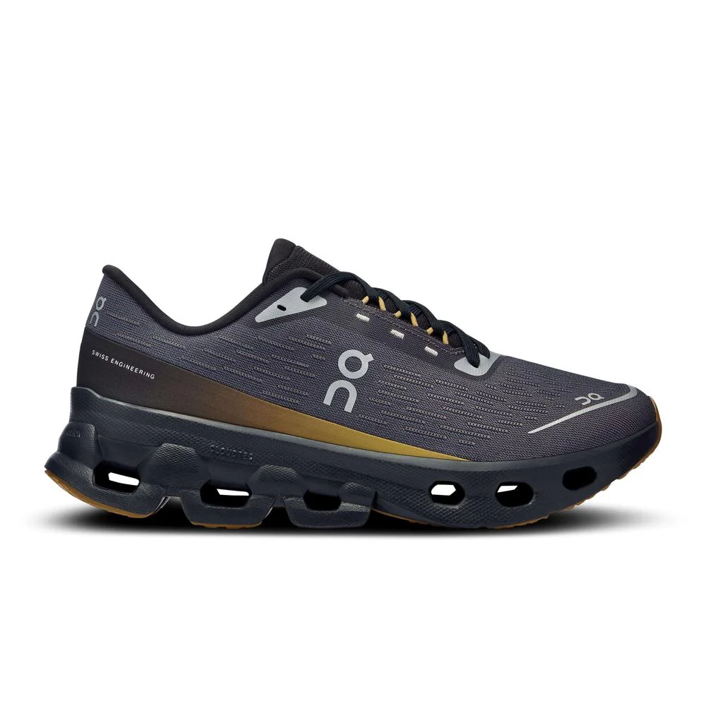 Women's On Cloudspark, Iron/Black, 7.5 B Medium