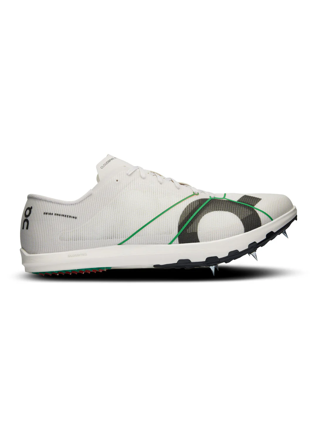 Women's On Cloudspike XC, Frost/White, 10 B Medium