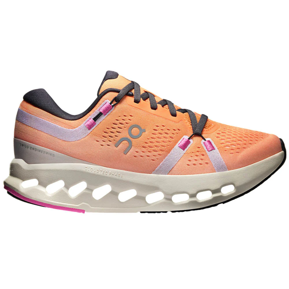 Women's On Cloudsurfer 2, Tangerine/Ivory, 8.5 B Medium