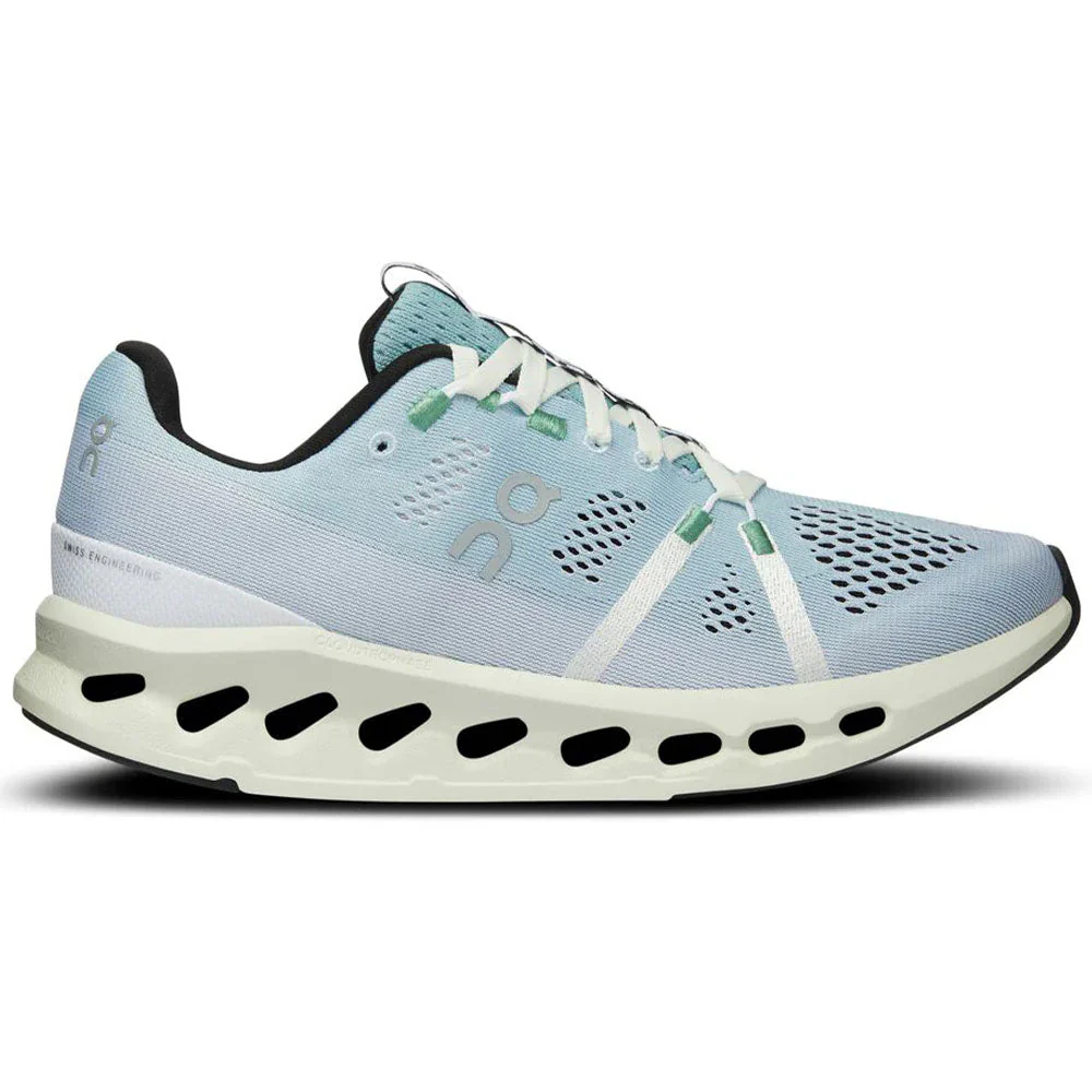 Women's On Cloudsurfer, Mineral/Aloe, 10.5 B Medium
