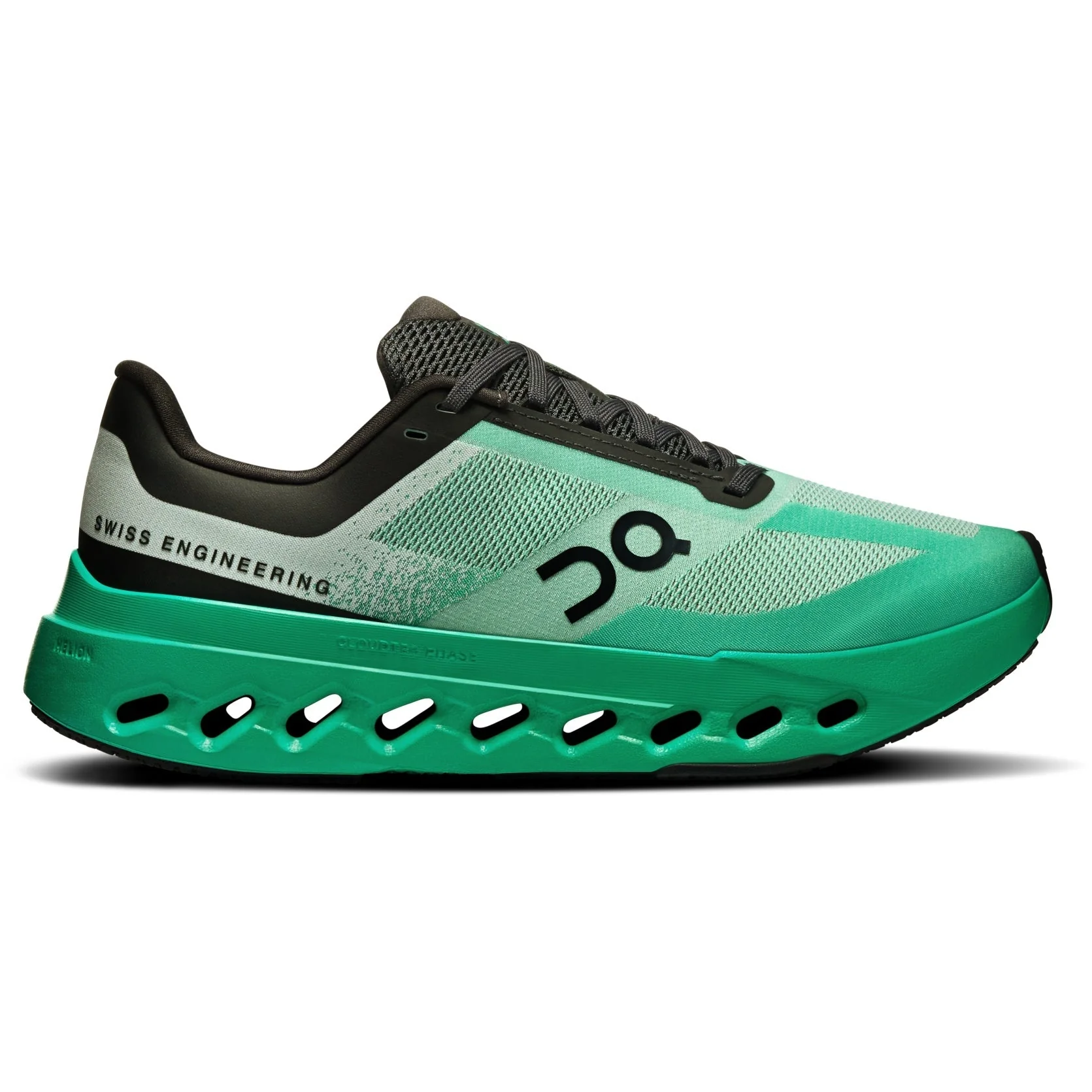 Women's On Cloudsurfer Next, Mint/Black, 7.5 B Medium