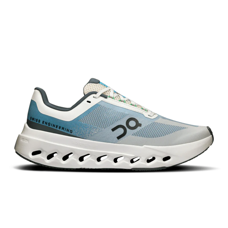 Women's On Cloudsurfer Next, Niagara/White, 6.5 D Wide
