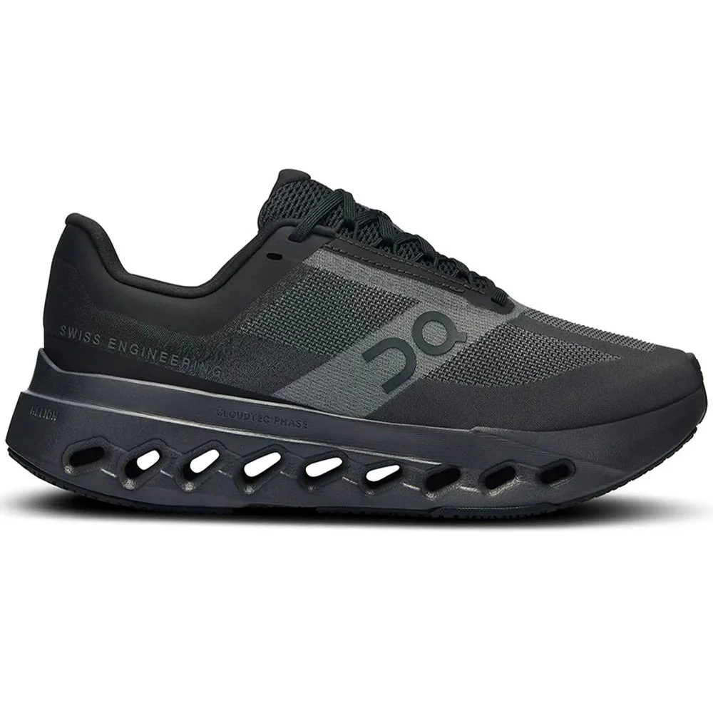 Women's On Cloudsurfer Next, Black/Eclipse, 7 B Medium