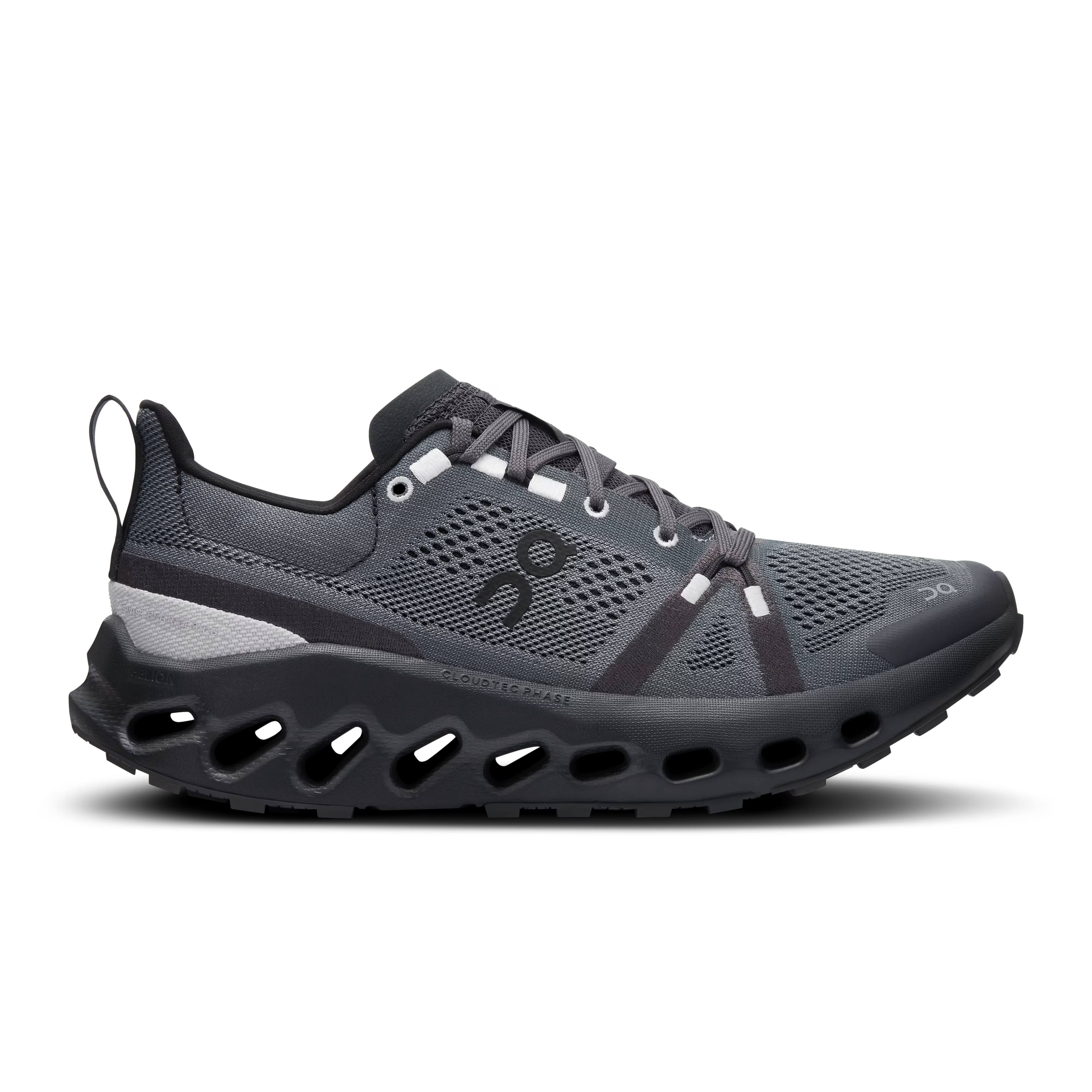 Women's On Cloudsurfer Trail, Eclipse/Black, 6.5 B Medium