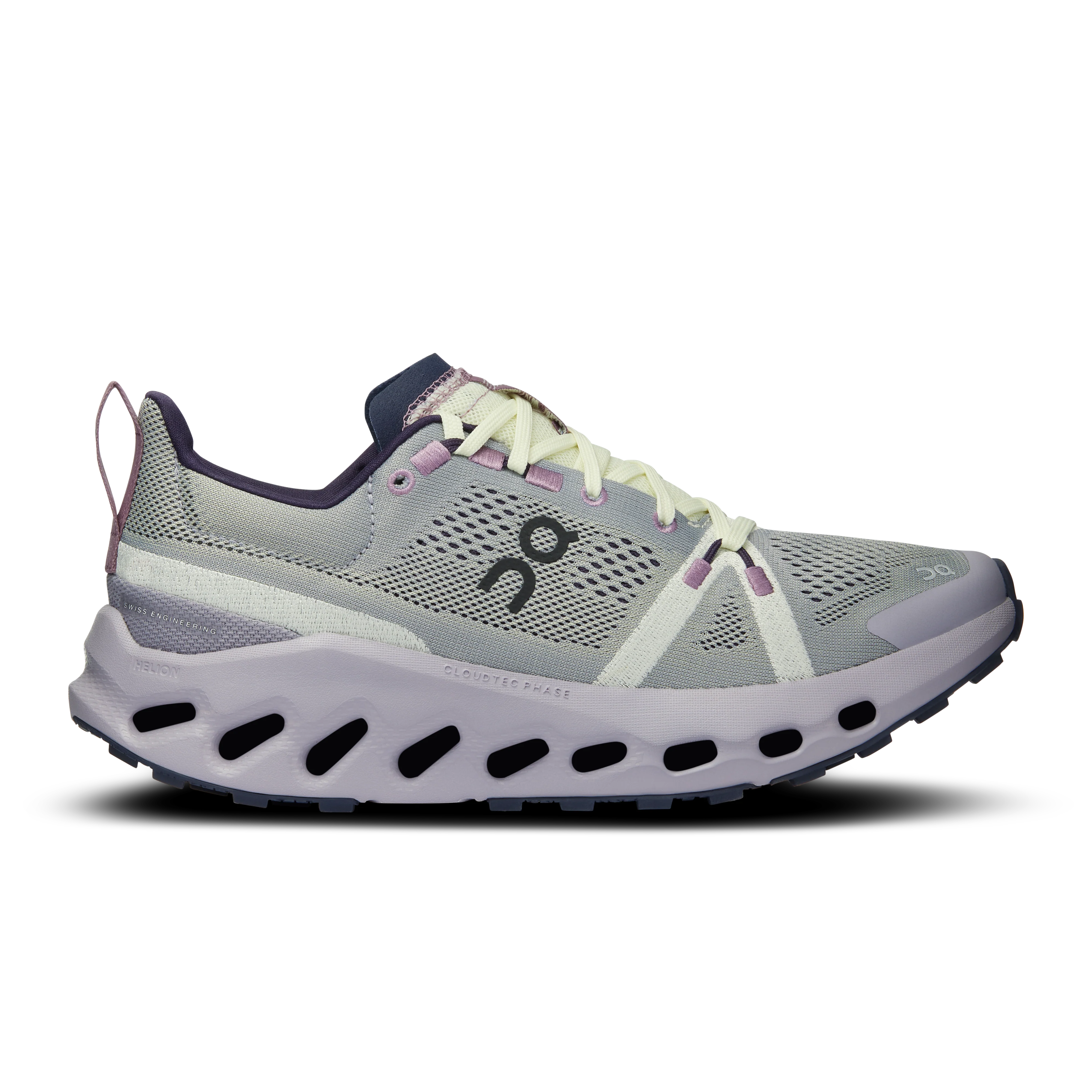 Women's On Cloudsurfer Trail, Seedling/Lilac, 9 B Medium