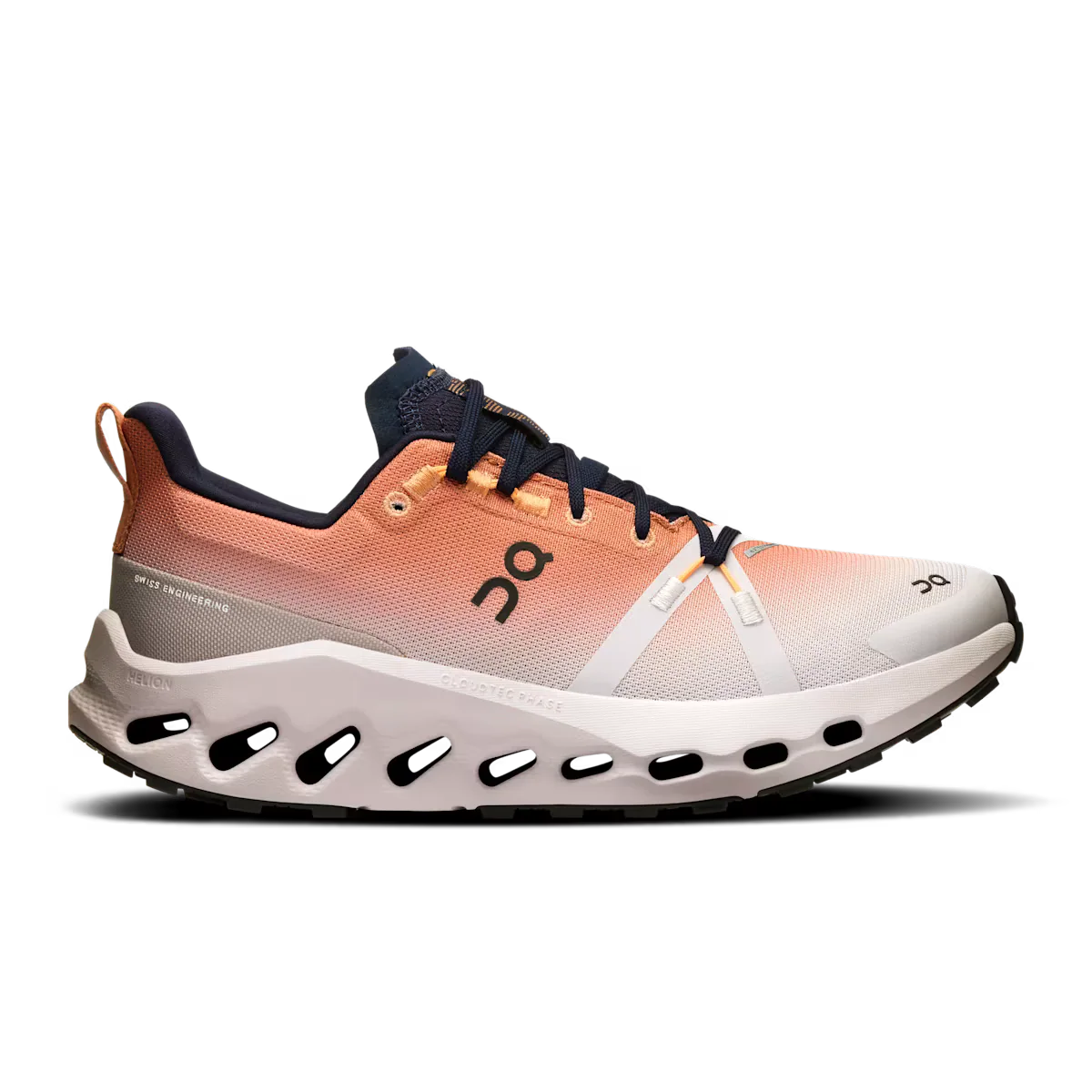Women's On Cloudsurfer Trail Waterproof, Sandstone/Silver, 7 B Medium