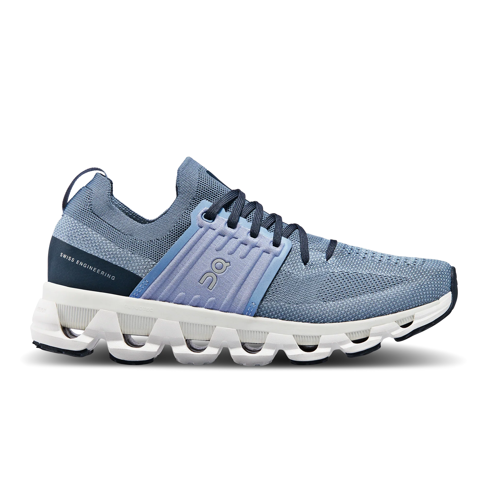 Women's On Cloudswift 3, Metal/White, 7.5 B Medium