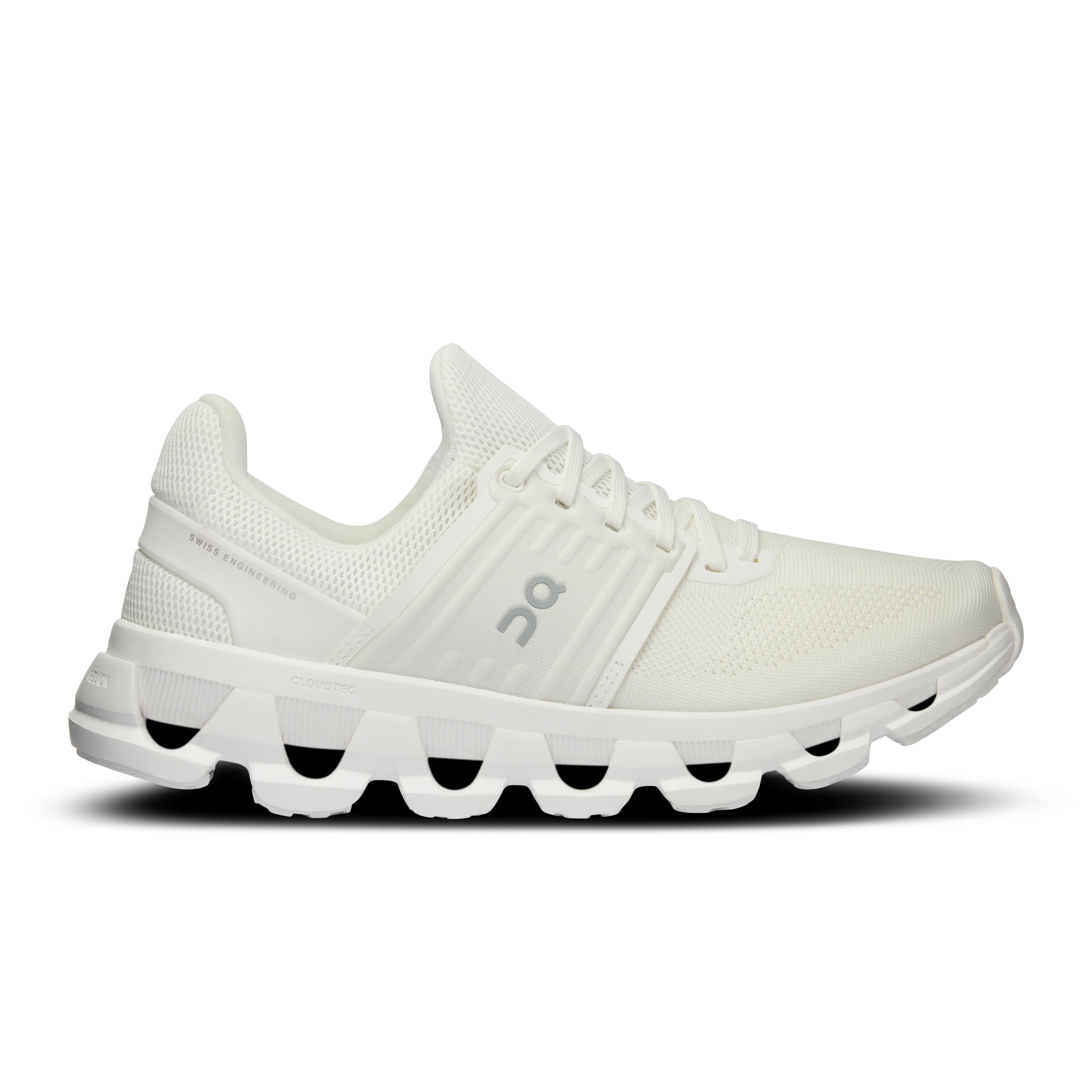 Women's On Cloudswift 3 AD, All White, 7.5 B Medium