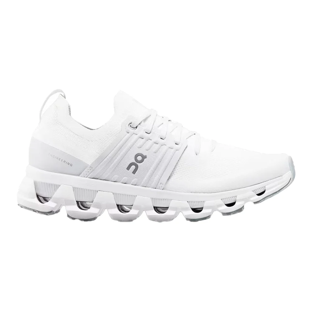 Women's On Cloudswift 3, White/Frost, 7 B Medium