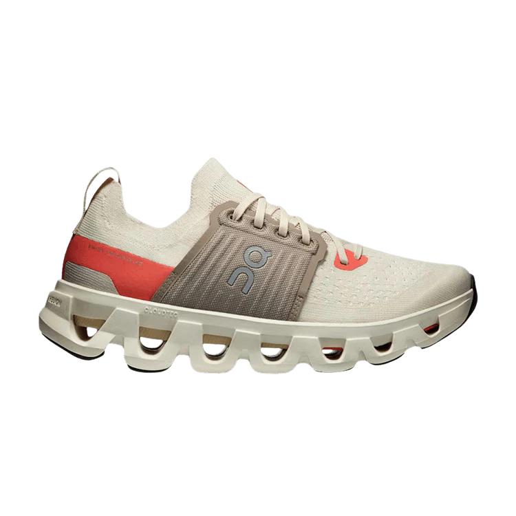 Women's On Cloudswift 4, Cream/Salmon, 7 B Medium