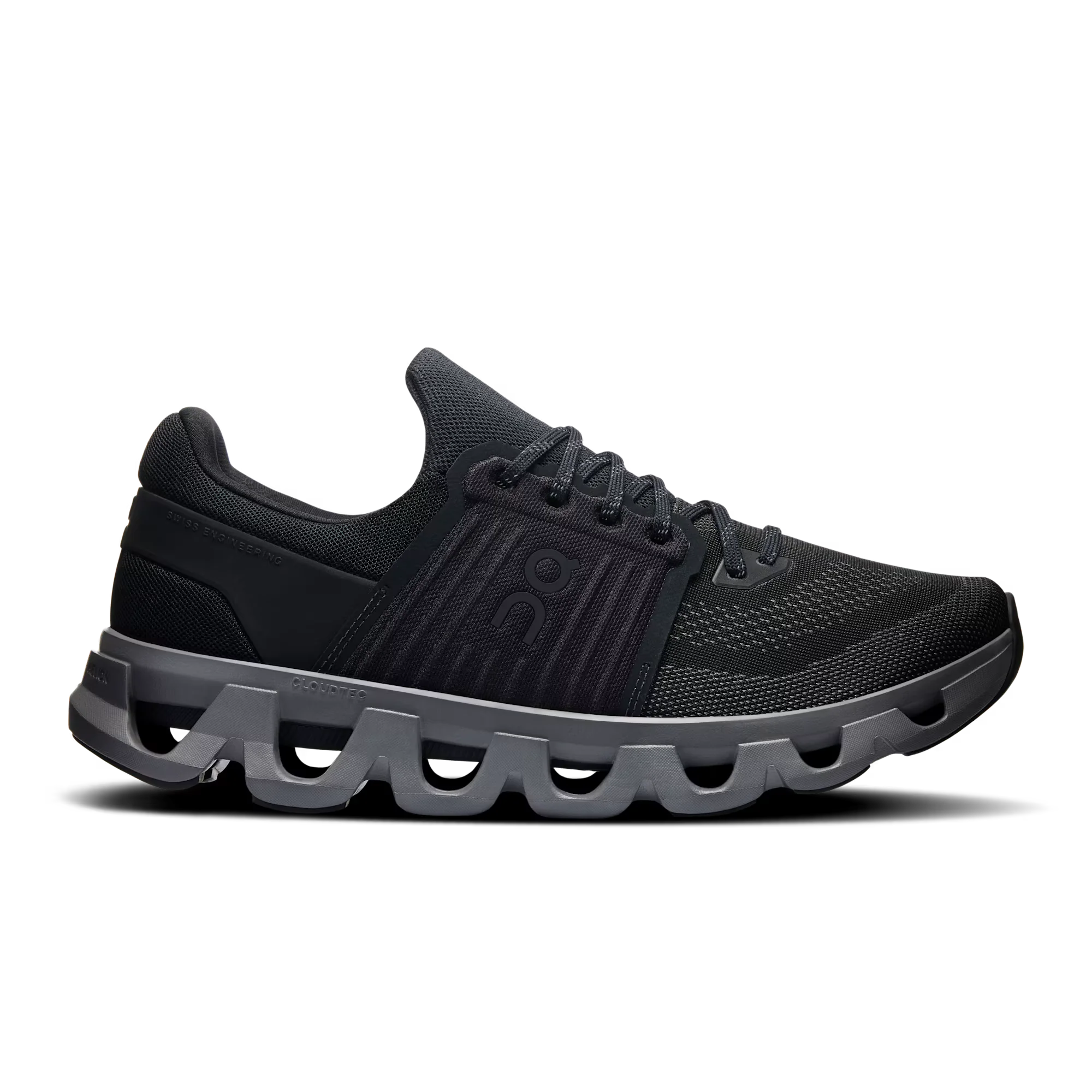 Women's On Cloudswift 4 AD, Black/Rock, 8.5 B Medium
