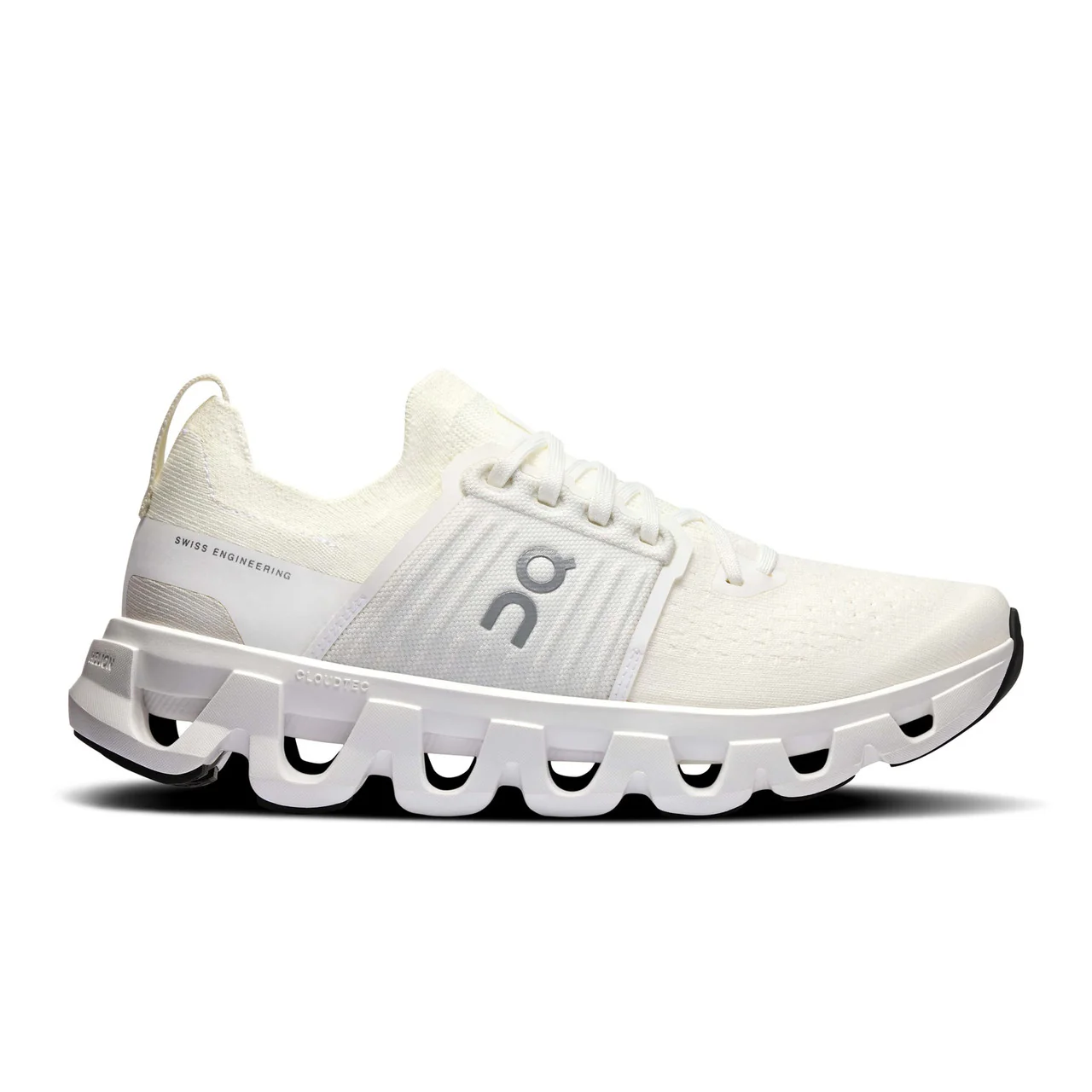 Women's On Cloudswift 4 AD, White/White, 6.5 B Medium