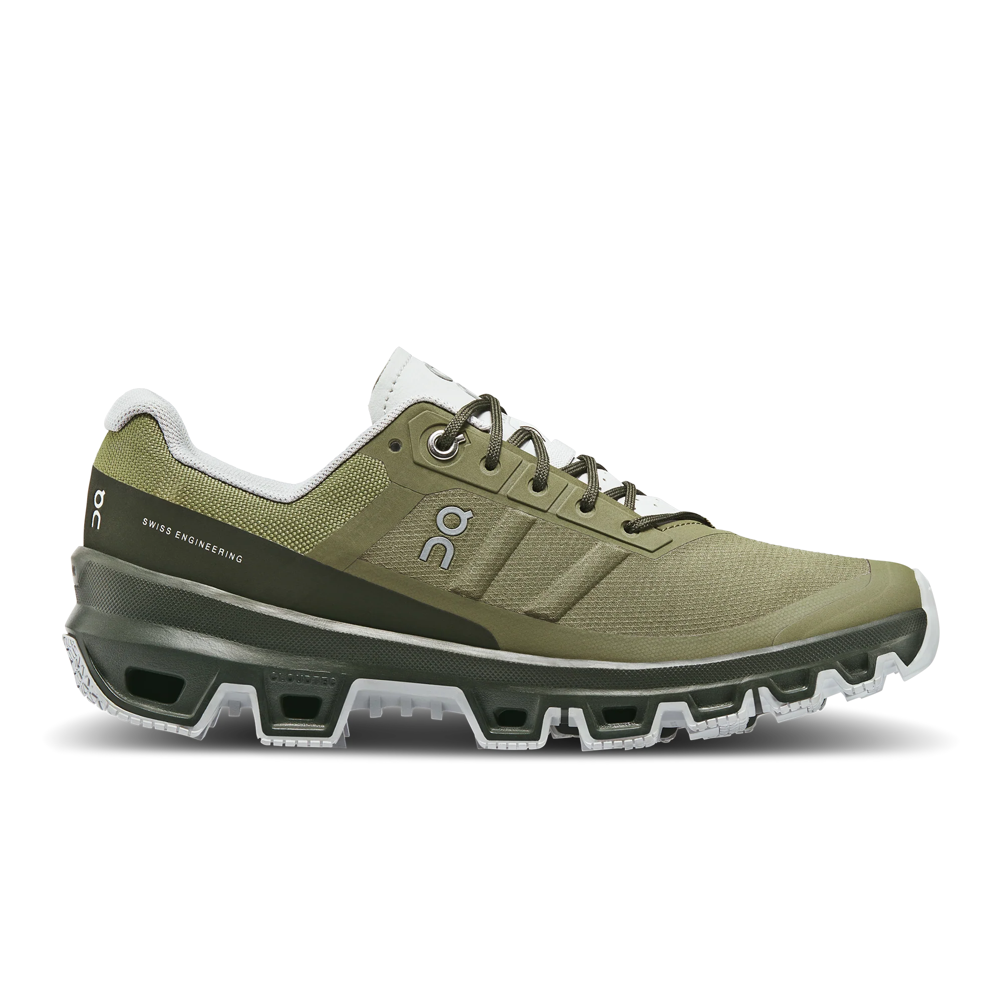 Women's On Cloudventure 3, Olive/Fir, 8.5 B Medium