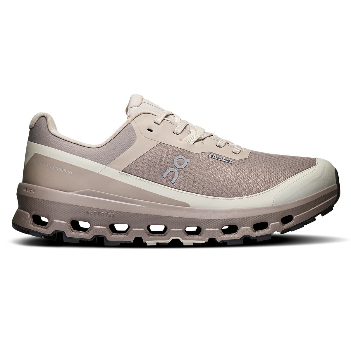 Women's On Cloudvista 2 Waterproof, Fog/Cinder, 7 B Medium