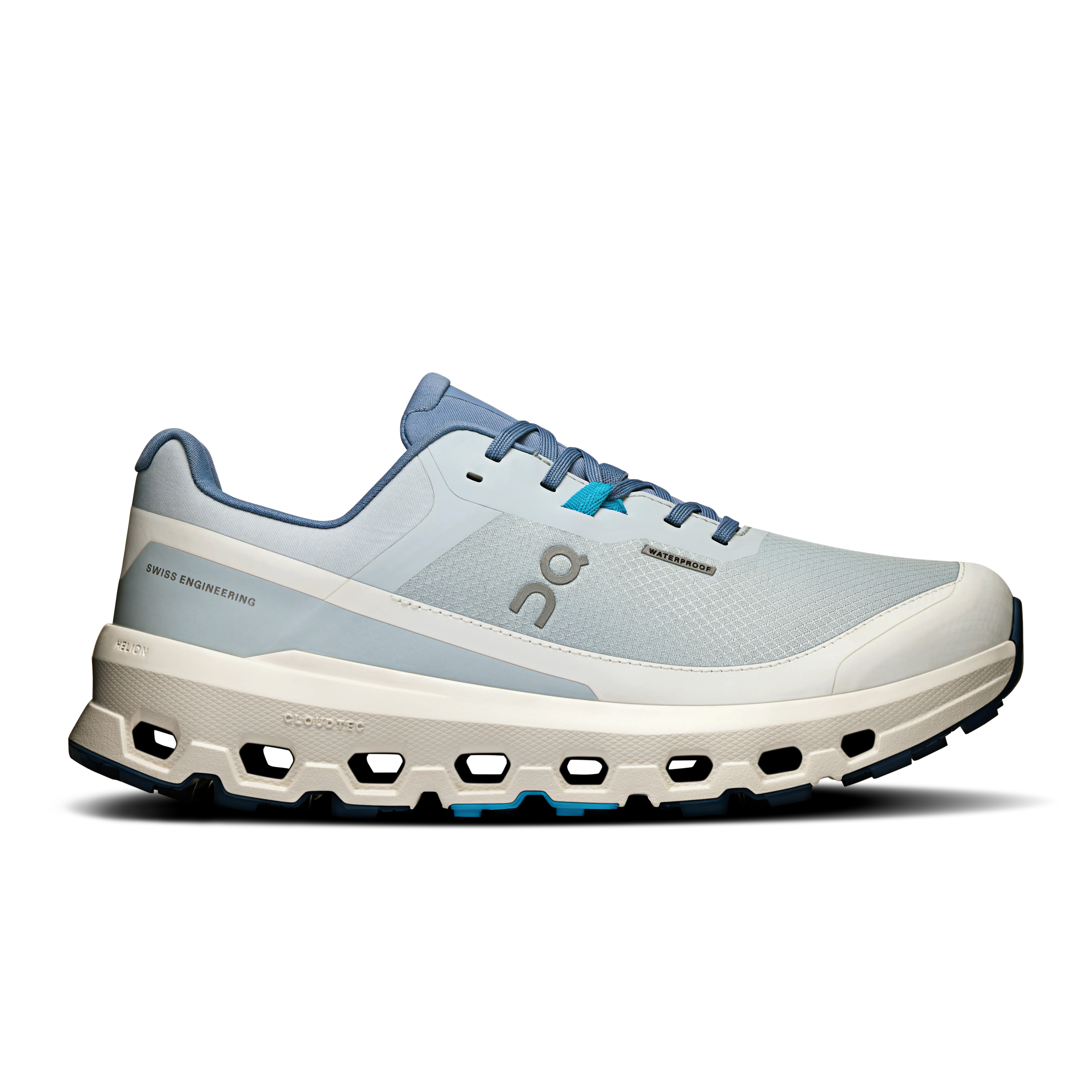 Women's On Cloudvista 2 Waterproof, Arctic/Ivory, 9 B Medium