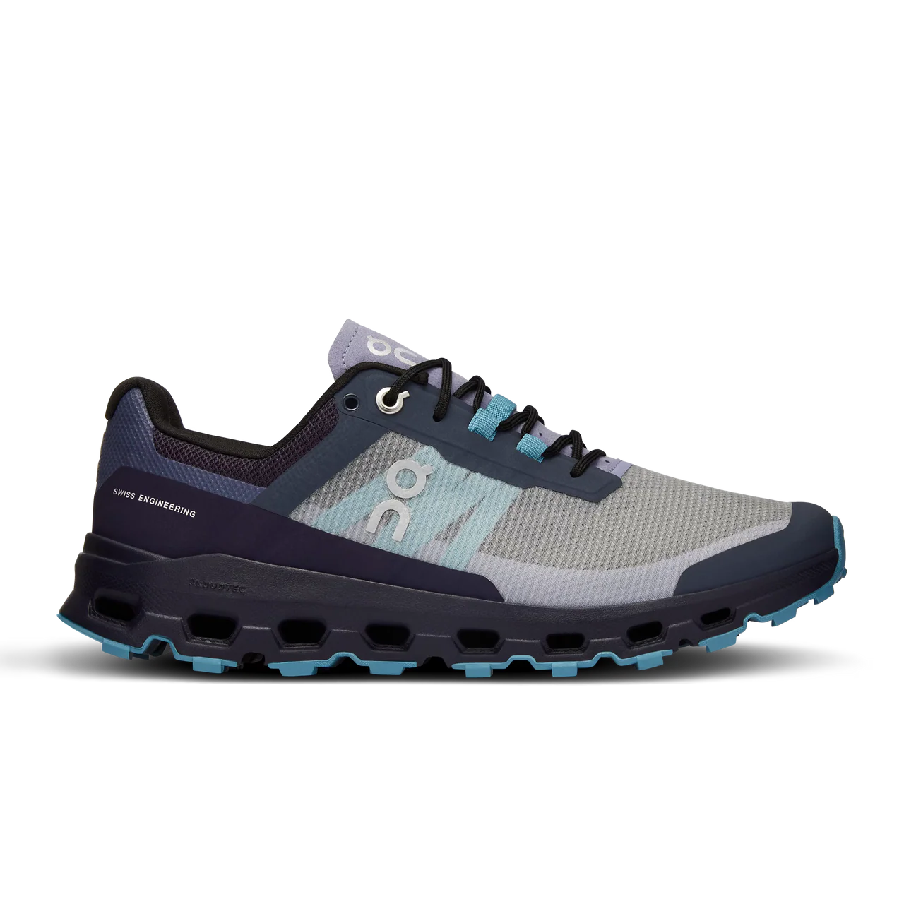 Women's On Cloudvista, Navy/Wash, 8 B Medium