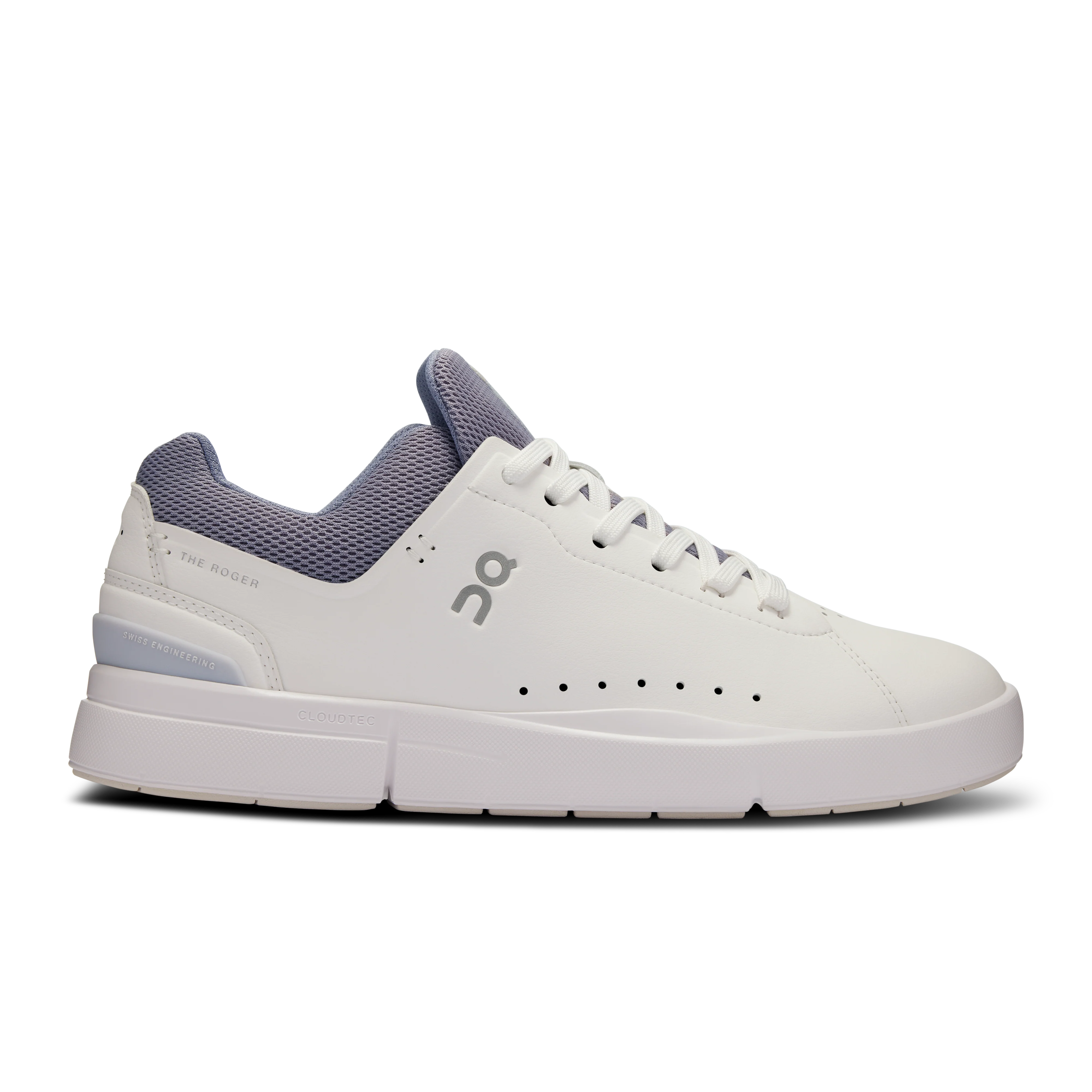 Women's On The Roger Advantage 2, White/Fossil, 6 B Medium