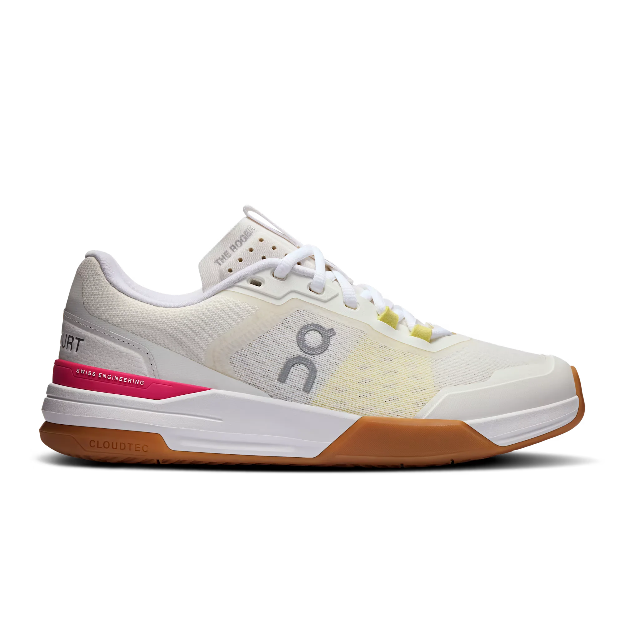 Women's On The Roger Advantage Pro, Ivory/Pink, 11 B Medium