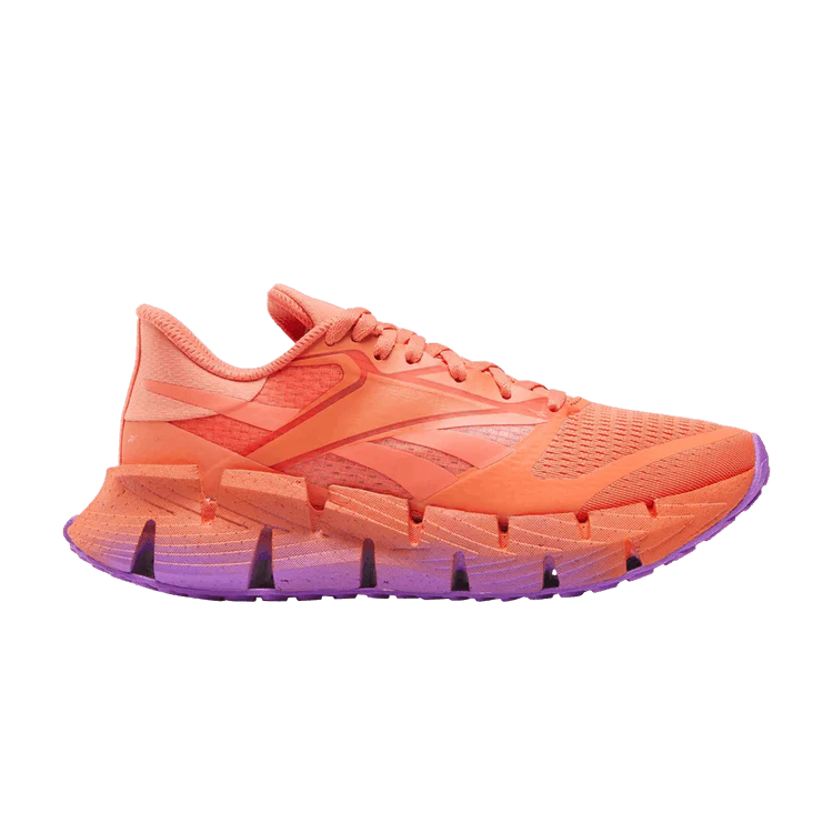 Women's Reebok Floatzig 1, Coral/Coral/Purple, 8.5 B Medium