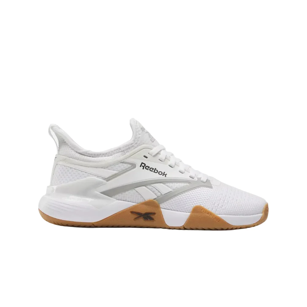 Women's Reebok Nano Court, White/Black/Grey 1, 8.5 B Medium