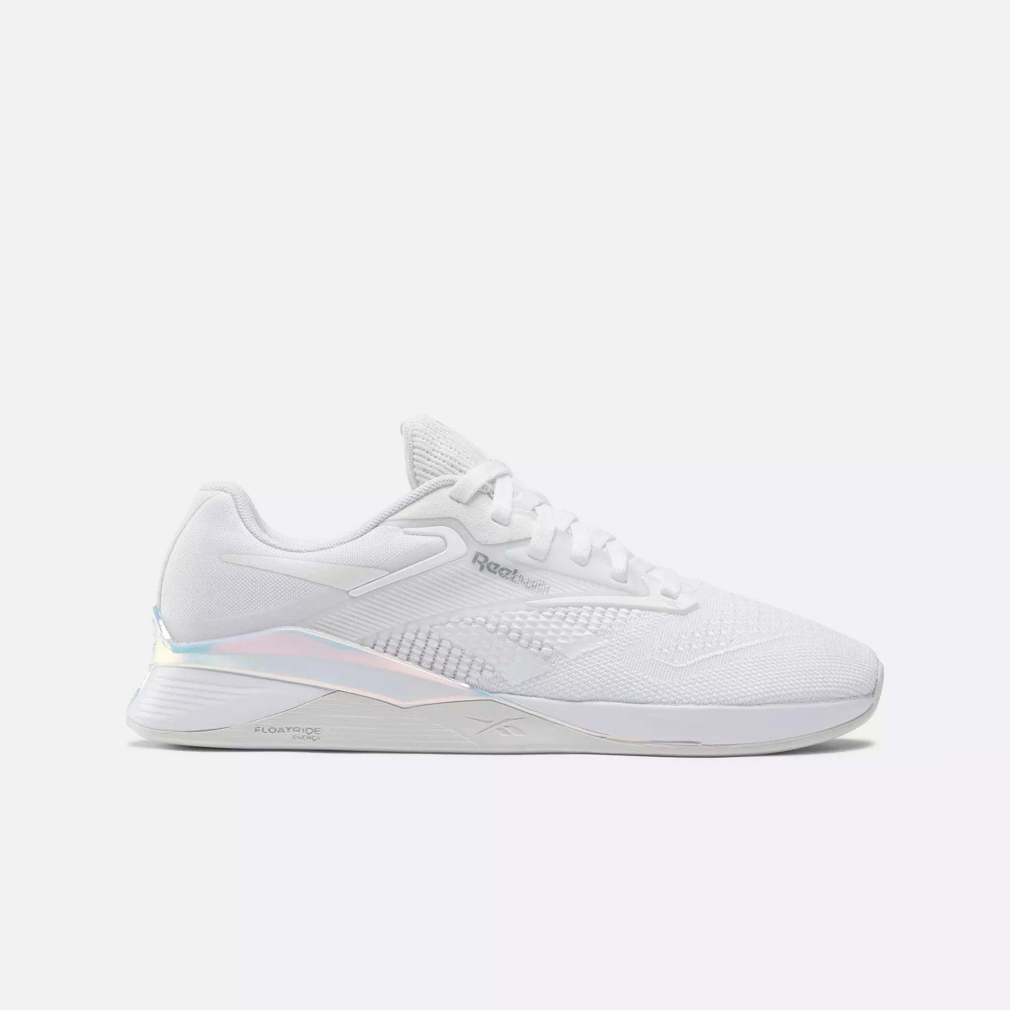 Women's Reebok Nano X4, Ftwr White/Cold Grey 1/Silver Metallic, 11 B Medium
