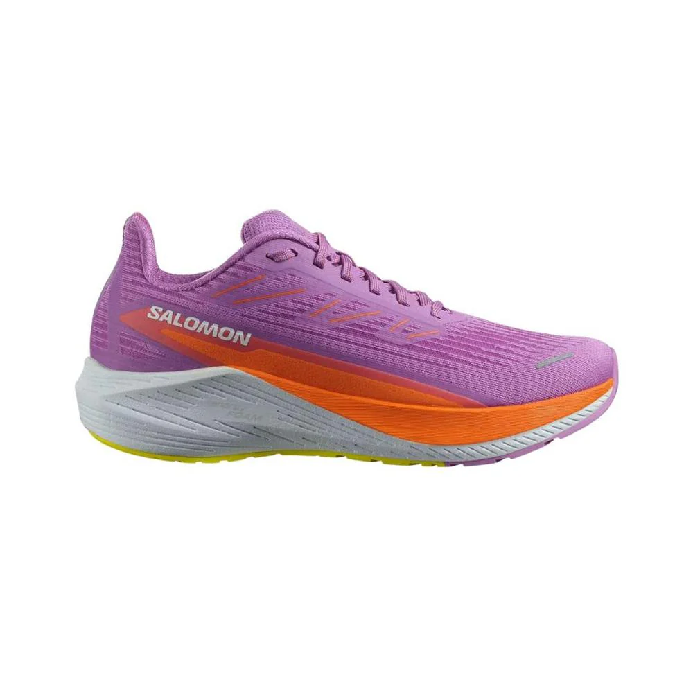 Women's Salomon Aero Blaze 2, Iris Orchid/Dragon Fire/Sulphur Spring, 10 B Medium