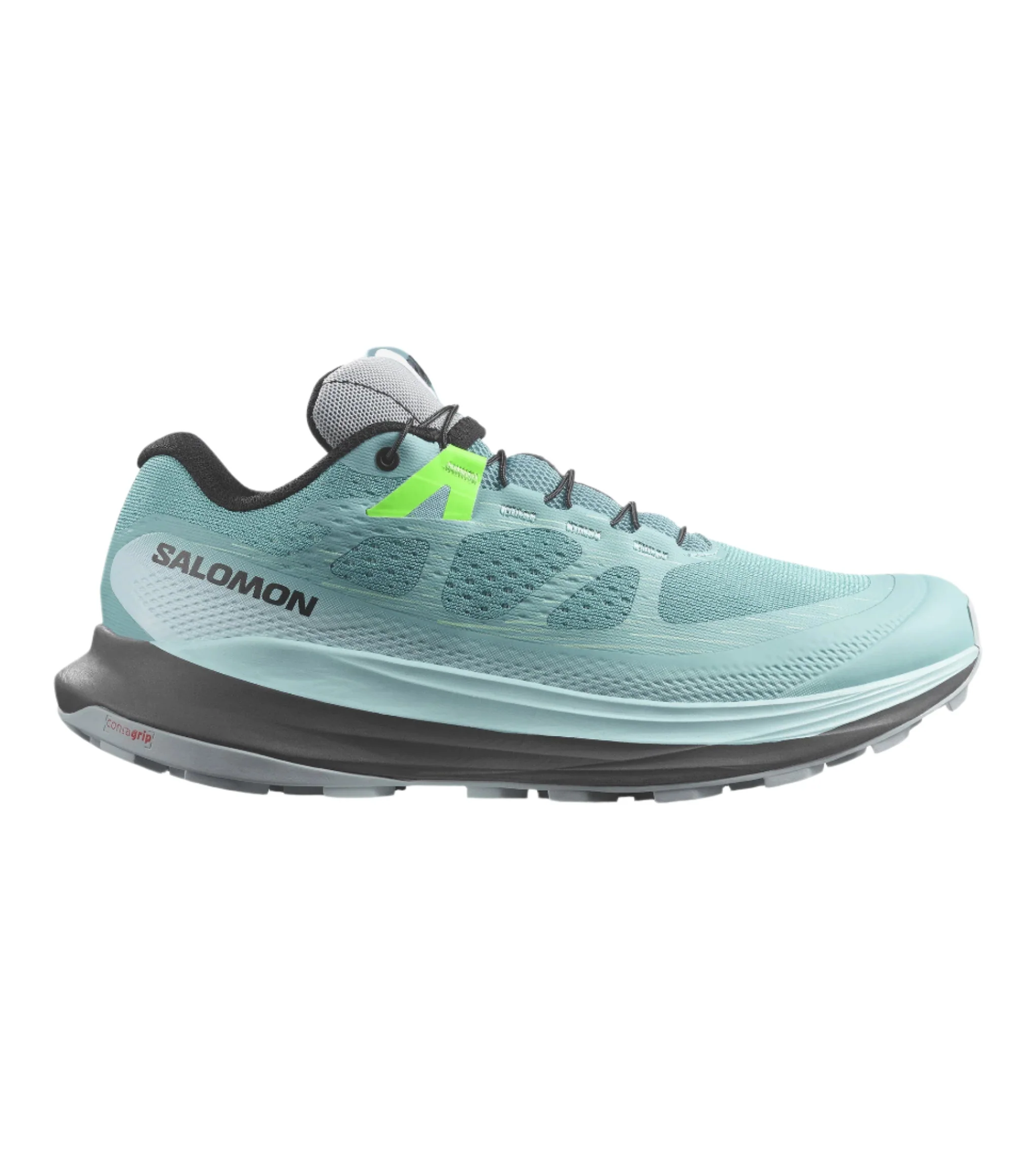 Women's Salomon Ultra Glide 2, Dusty Turquoise/Crystal Blue/Green Ash, 8.5 B Medium