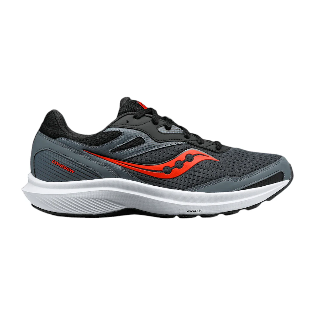 Women's Saucony Cohesion 16, Shadow/Red, 10.5 D Wide