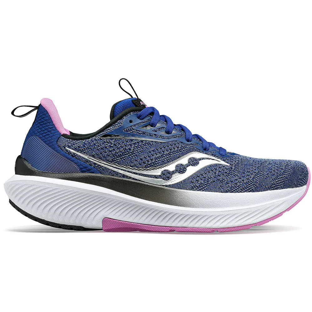 Women's Saucony Echelon 9, Indigo/Grape, 8 D Wide
